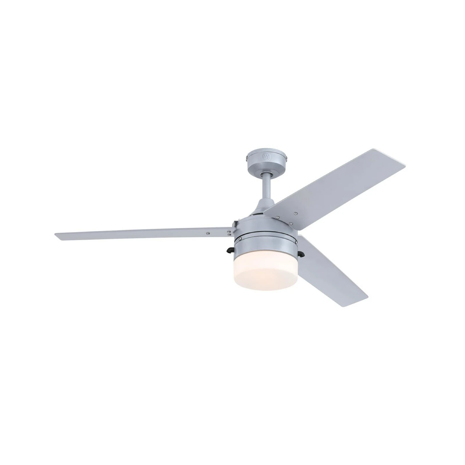 Westinghouse Ventilator, Licht 7316540, silber/schwarz IP44