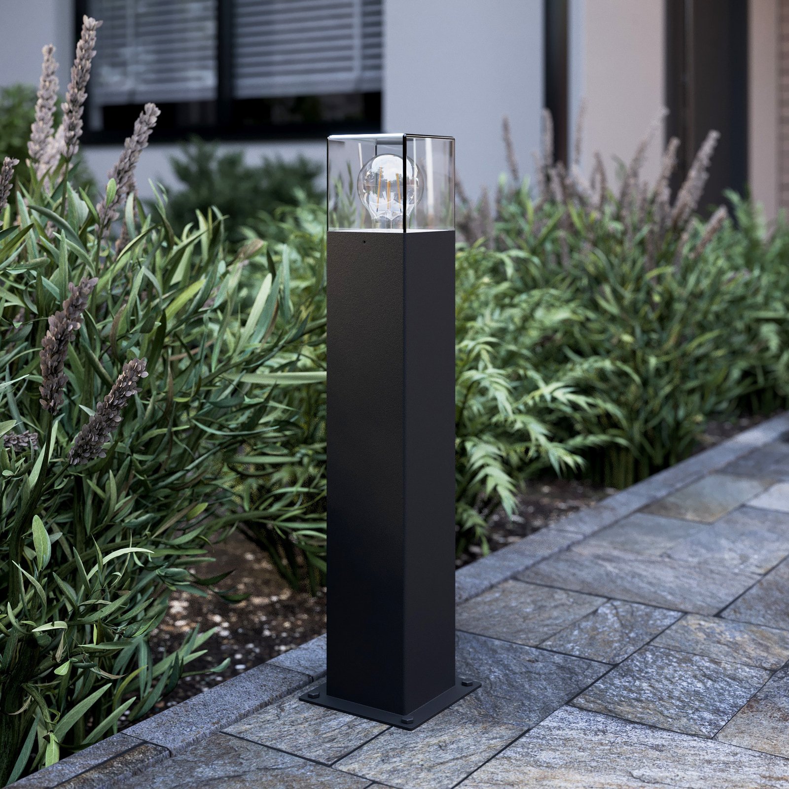 Keke Garden Lamp H50 Anthracite - Lucande