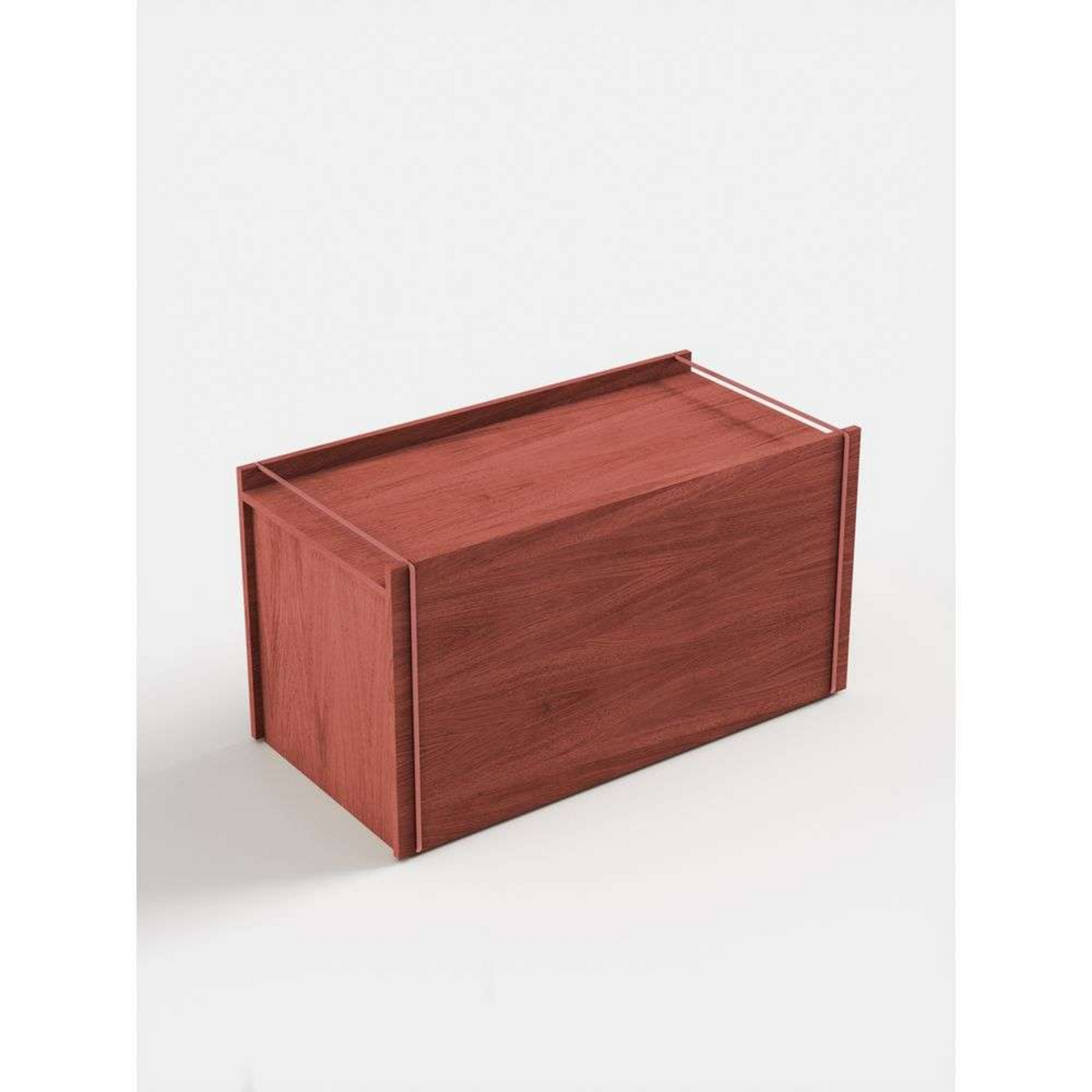 Fedél a oldalon Storage Box/Tároló Doboz Earthy Piros - Moebe