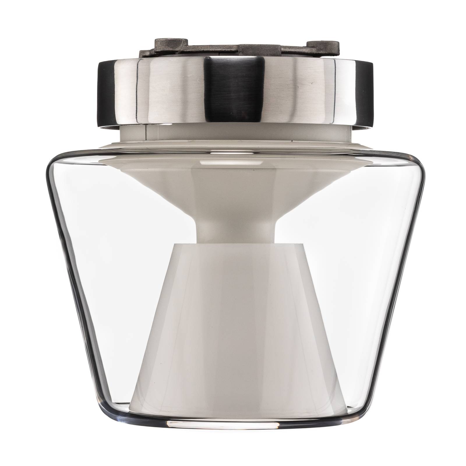 serien.lighting Annex S – lampa sufitowa LED, opal