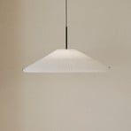 New Works suspension LED Nebra, Ø 70 cm, blanc, adaptable