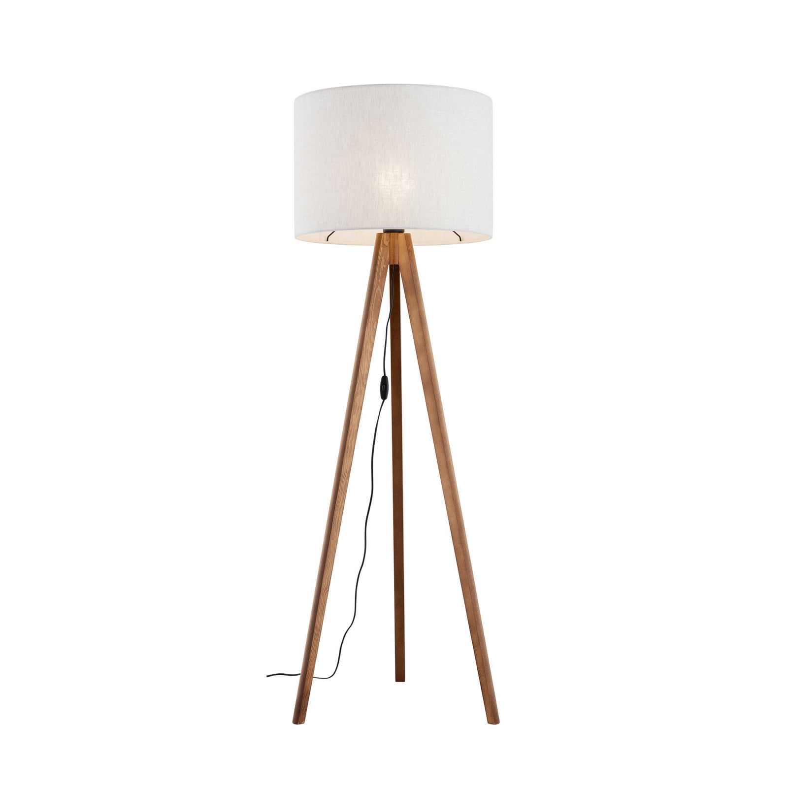 Piantana Grand, crema/noce, altezza 145 cm, E27