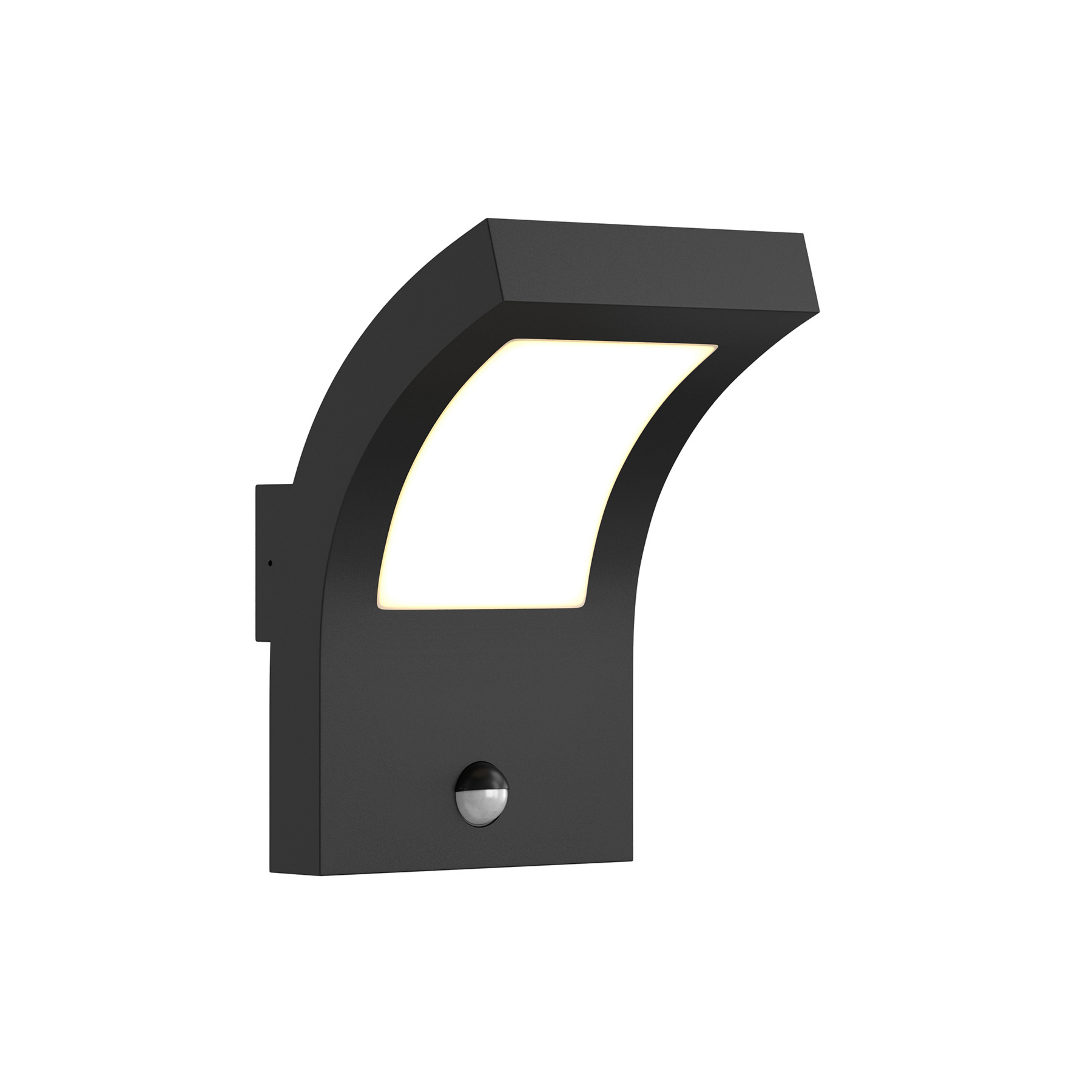 Advik Applique Murale d'Extérieur w/Sensor Graphite - Arcchio