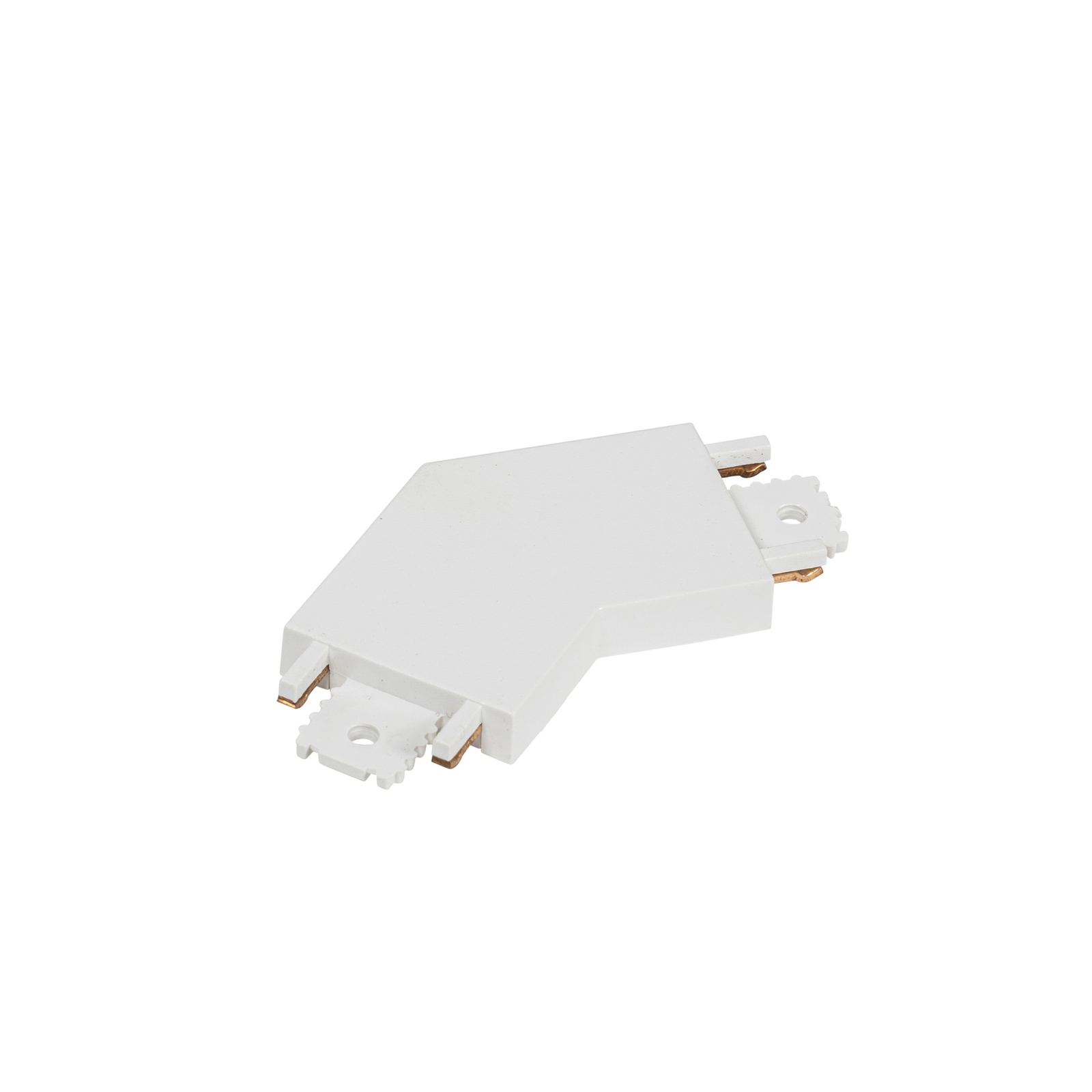 Lindby connector Lumaro, wit, 135°, kunststof