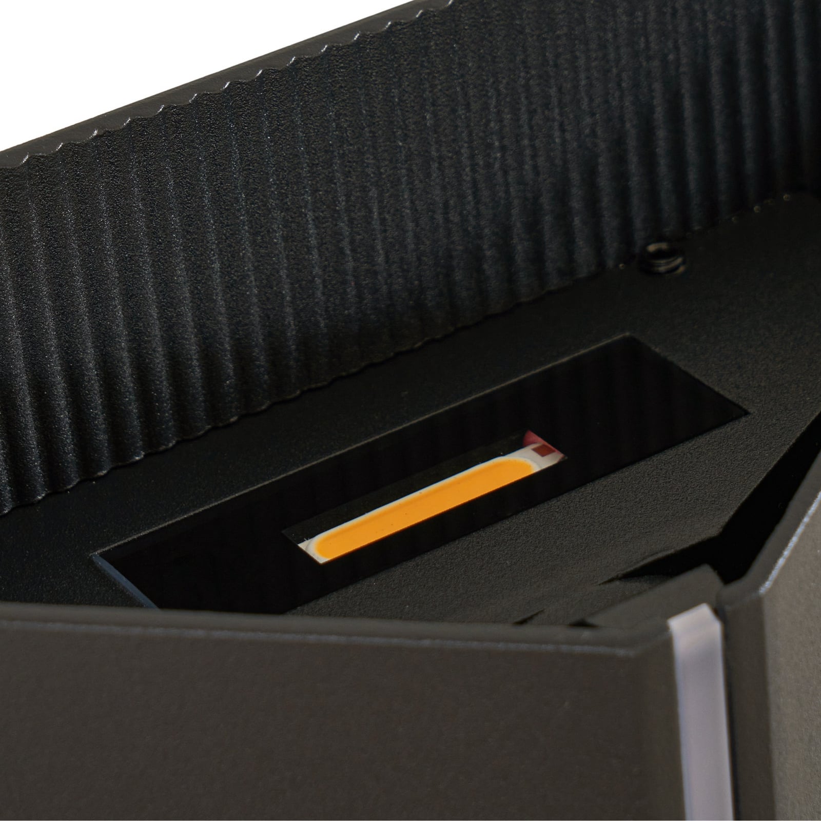 Anlira udendørs LED-væglampe, op og ned, IP65, sort - Lindby