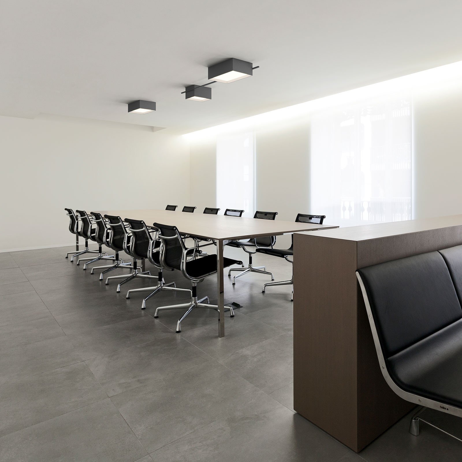 Vibia Structural 2642 plafonieră gri închis