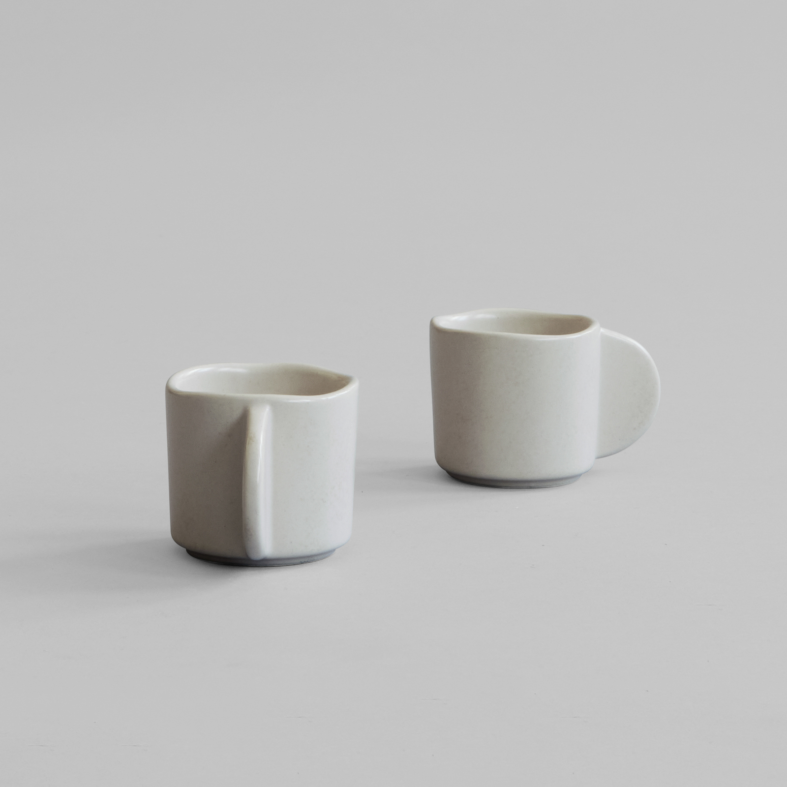 Filiżanka do espresso Native, 6 cm, zestaw 2 szt., biała – 101 Copenhagen