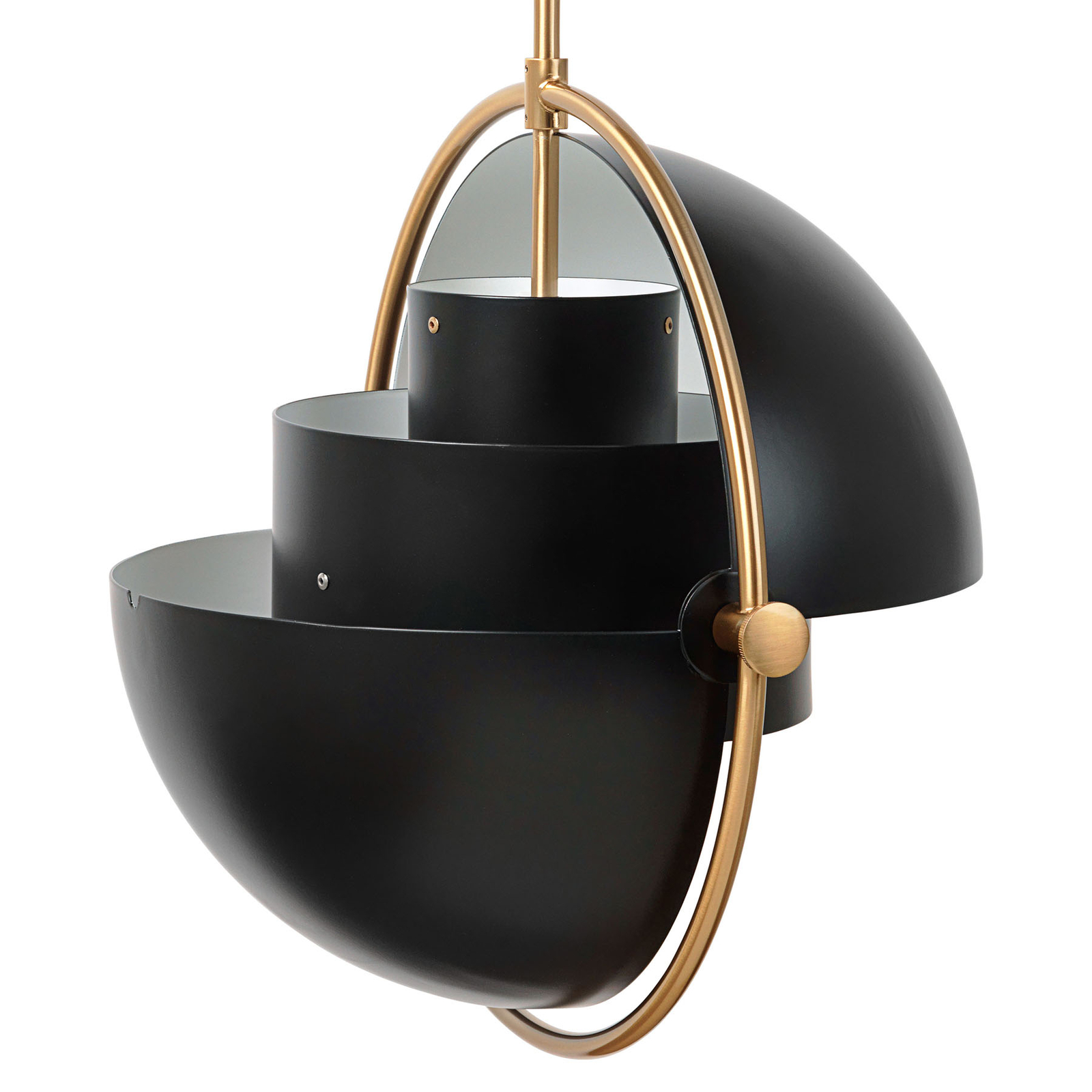 Multi-Lite Taklampa Ø36 Mässing/Svart - GUBI