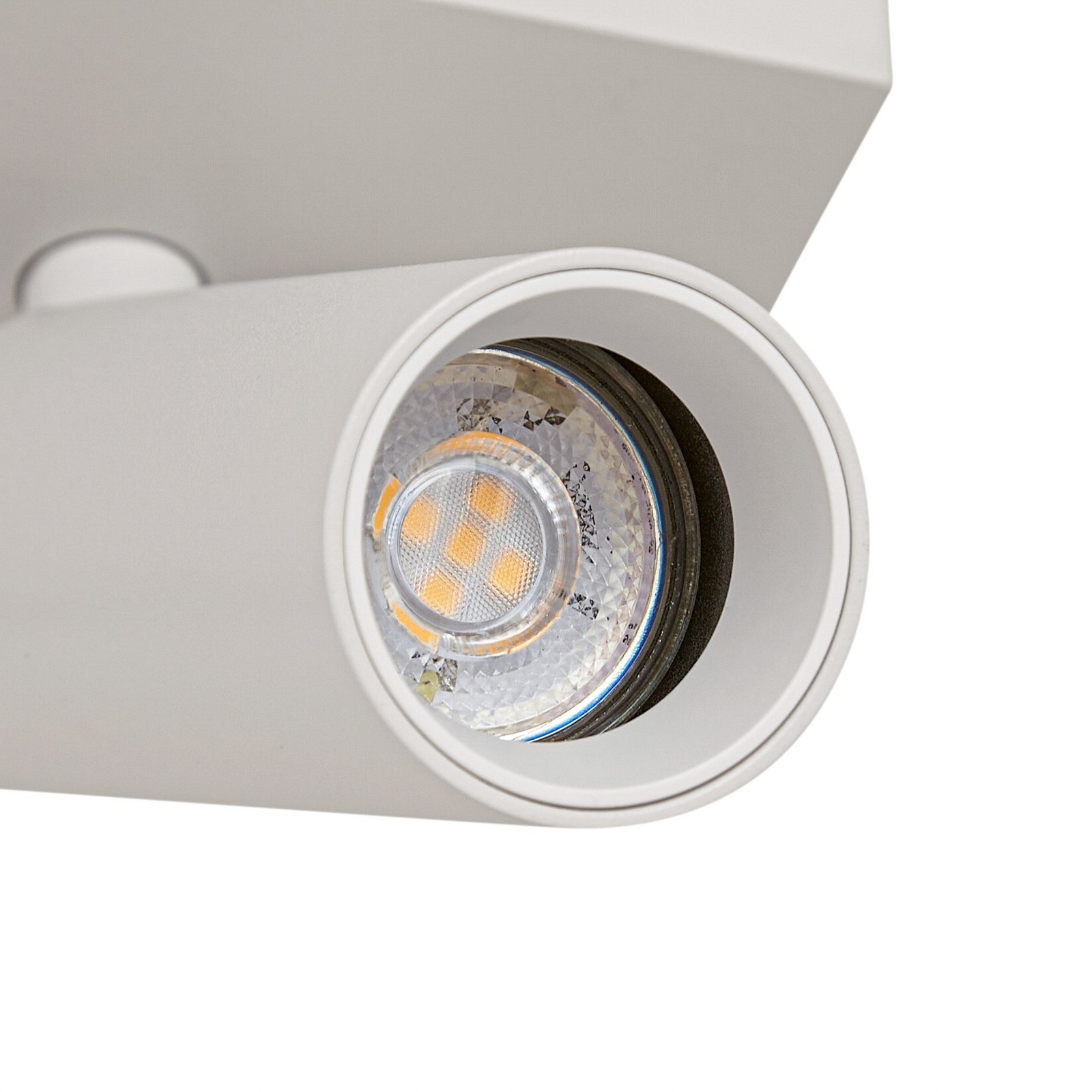 Arcchio Brinja Slim ceiling spotlight, white, 1-bulb, GU10 MR11