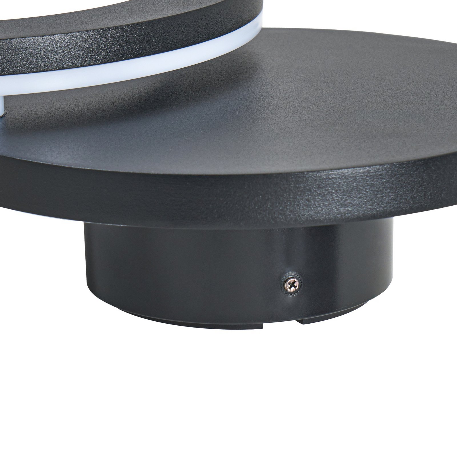 Ilveo LED-ulkoseinävalaisin, IP54, musta, liikkuva - Lindby Ilveo LED-ulkoseinävalaisin, IP54, musta, liikkuva - Lindby