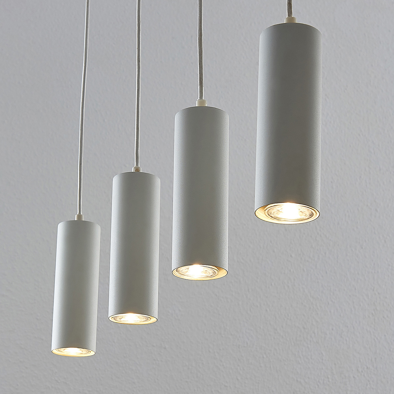 Joffrey 4 Závěsná Lampa White - Lindby