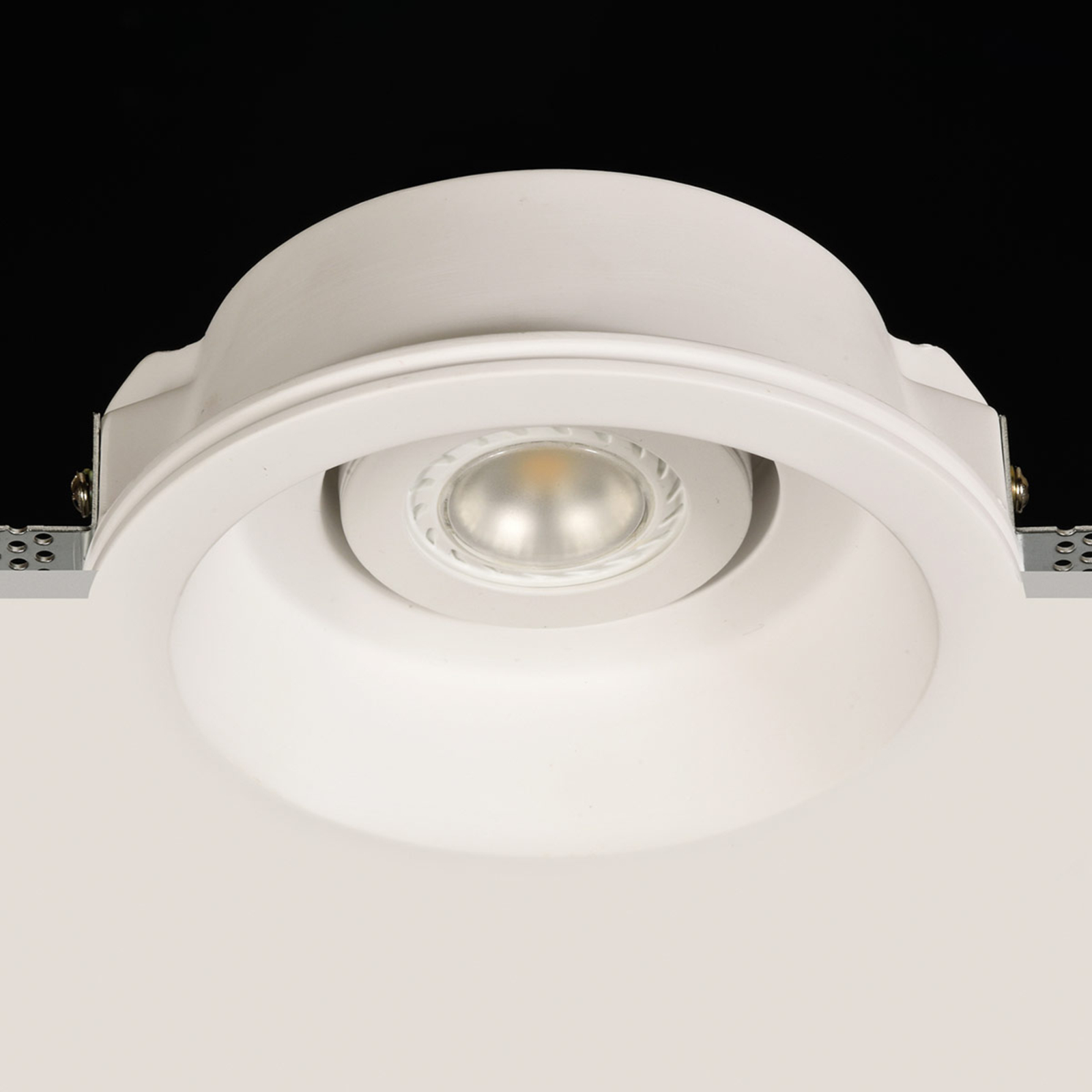 ACB ILUMINACIÓN Delta - pivotable recessed spotlight, plaster, for Living / Dining Room, plaster, GU10, 35 W, energy efficiency: A++