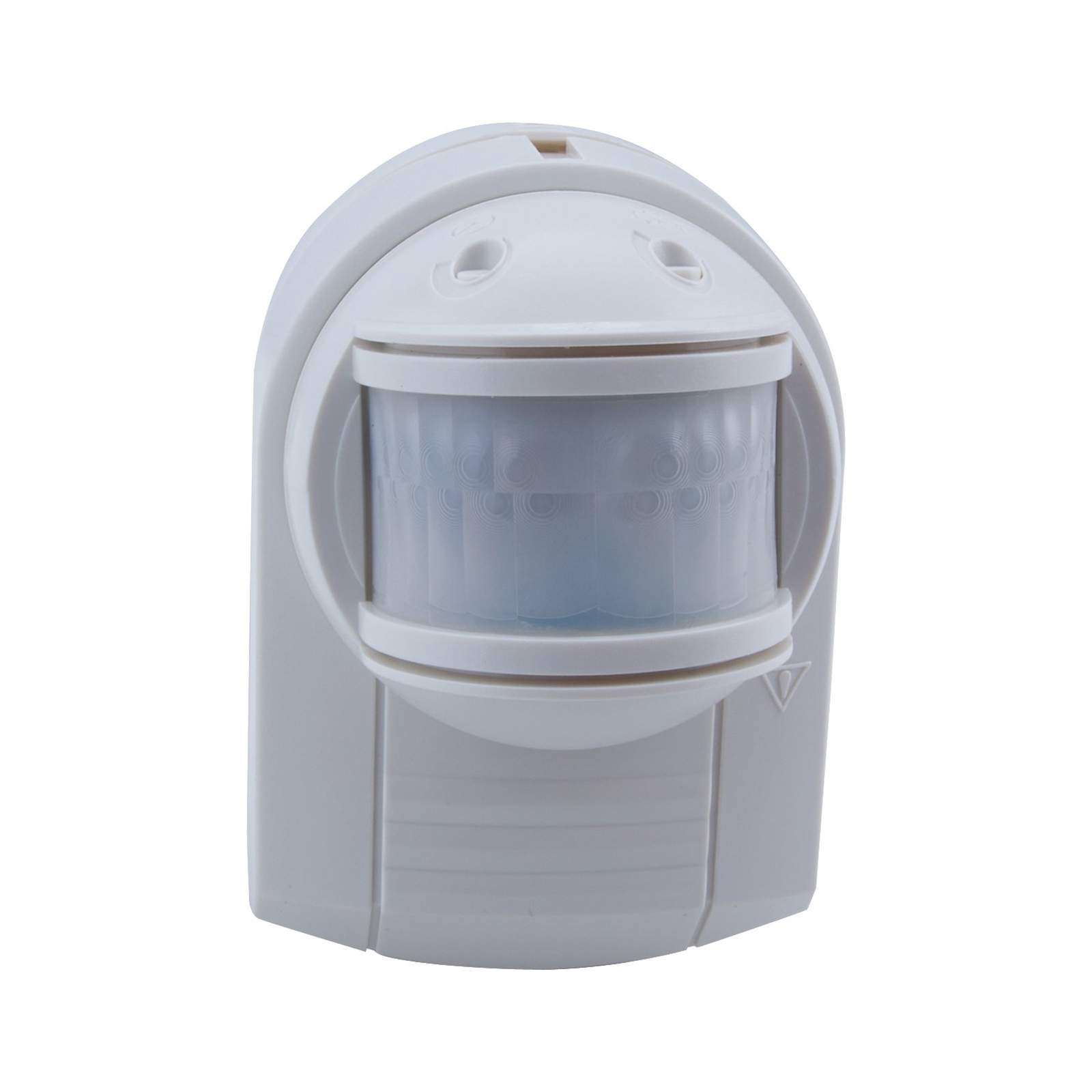 Heitronic 42205 passive infrared motion detector 200° white, plastic, W: 7.2 cm, H: 9.1 cm