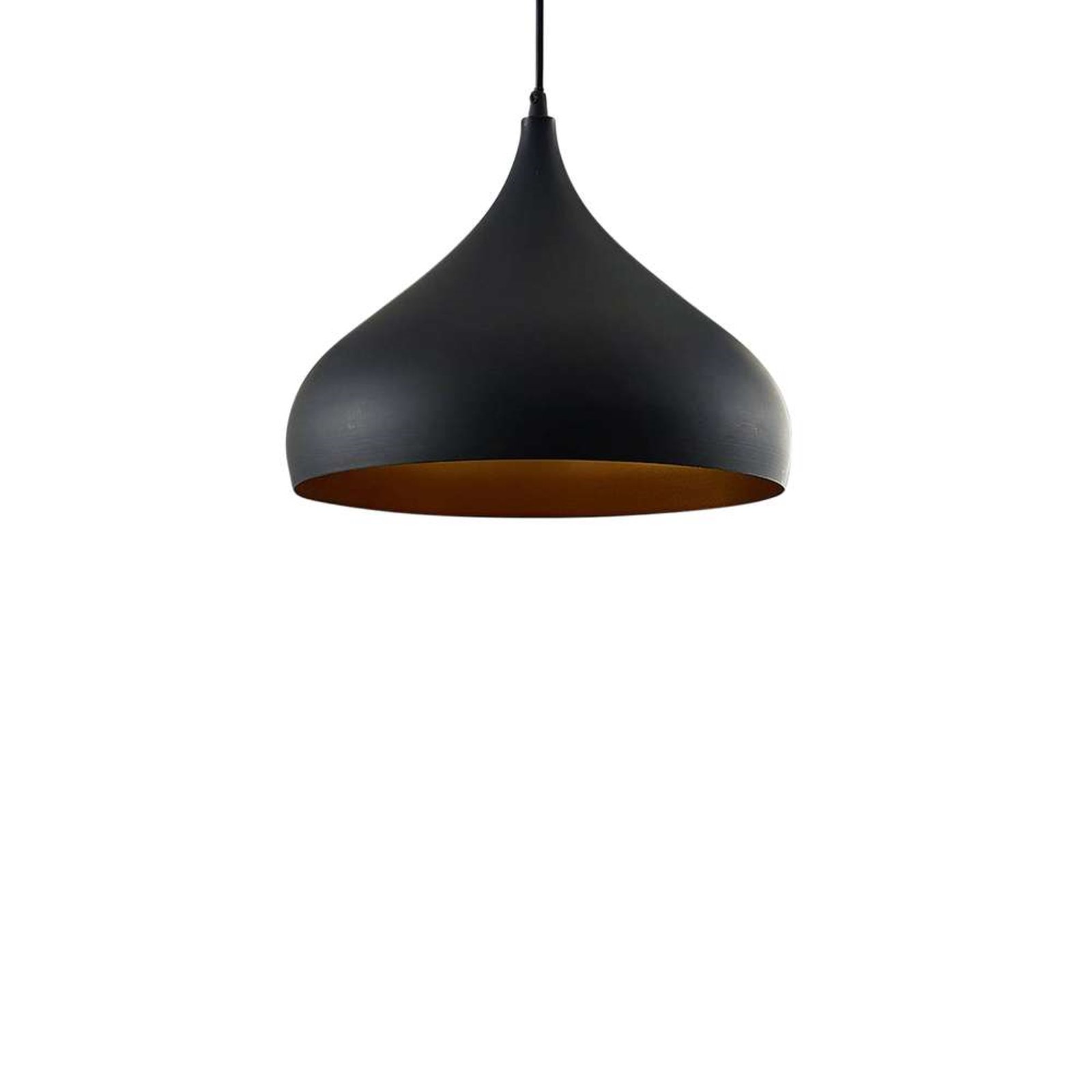 Ritana Lustră Pendul Black/Gold - Lindby