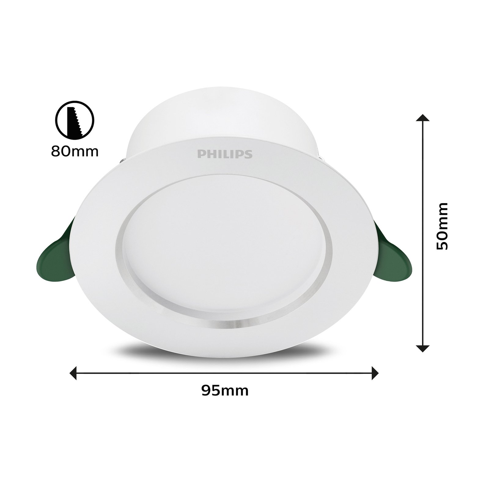 Philips Diamond Cut LED spot Ø9,5cm 360lm/2W 830