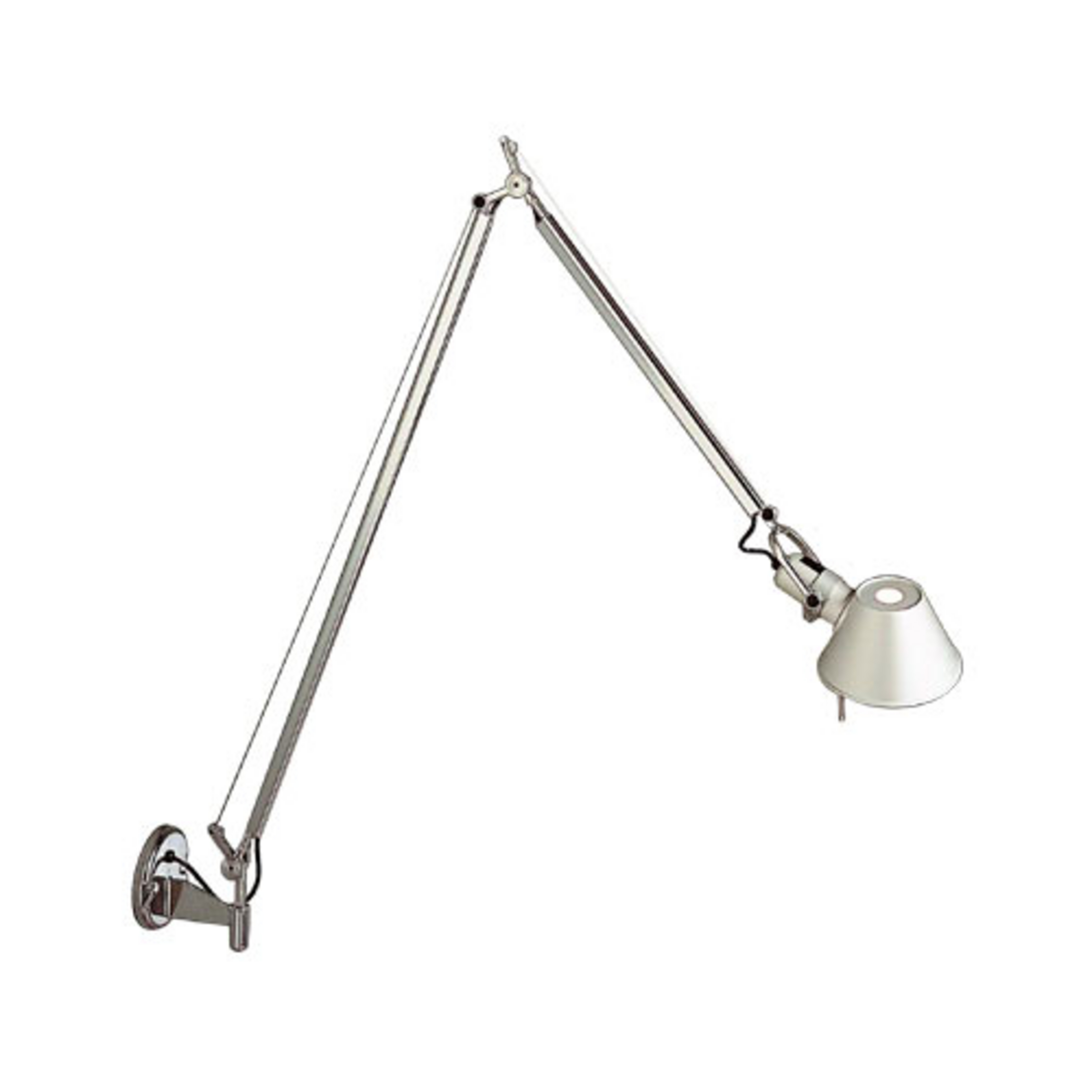 Tolomeo Braccio LED Wandleuchte Alu - Artemide