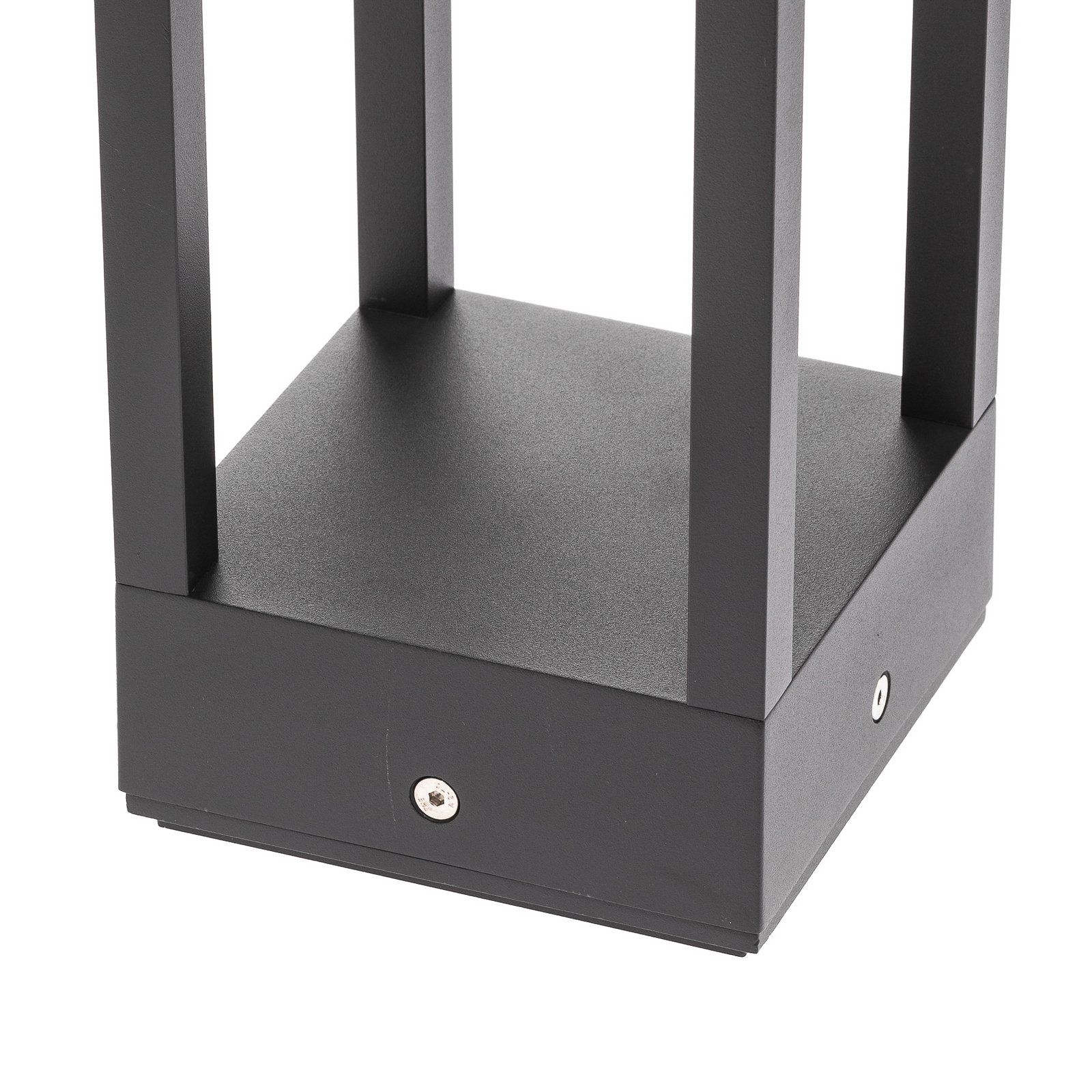 Carlota Outdoor Garden Lamp H50 Dark Grey - Lucande