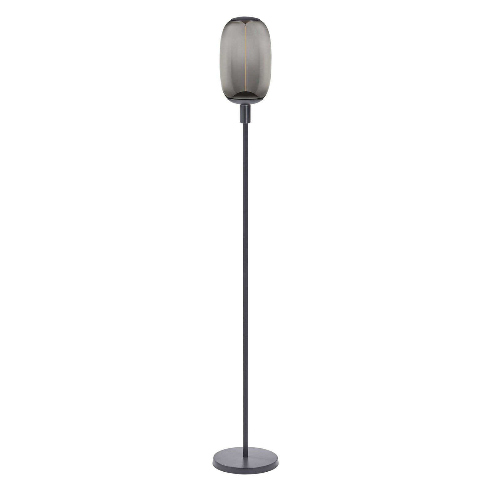 Candeeiro de pé LEDVANCE Decor Stick E27, altura 146cm, cinzento escuro