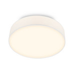 Plafón LED Duck, blanco, Ø 38 cm, tela, 3000 K