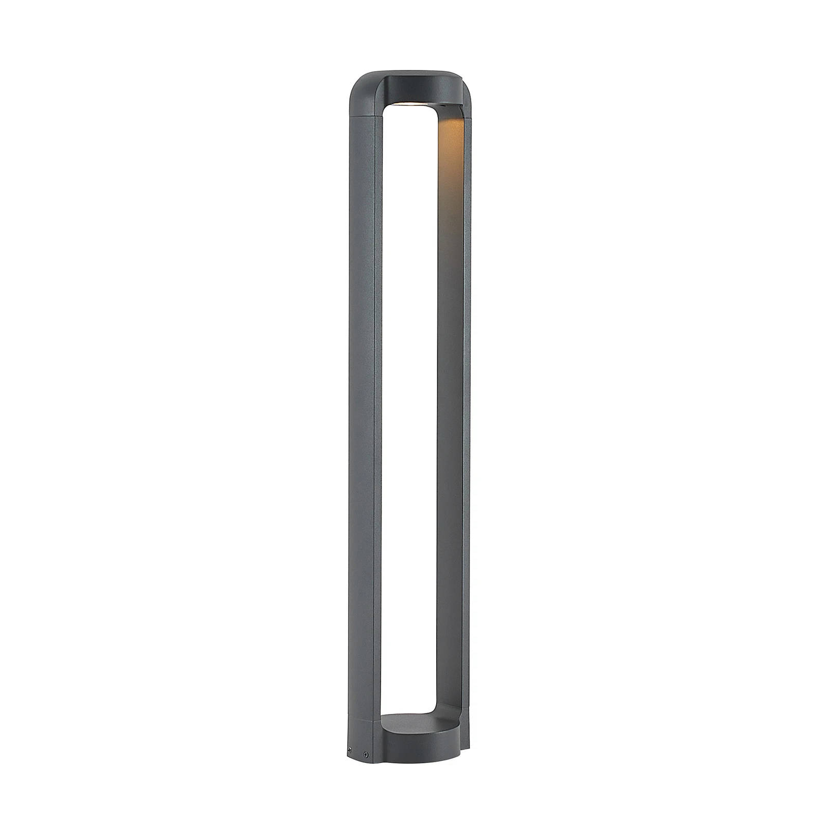 Lucande LED-Wegeleuchte Habsa, 80 cm, anthrazit, Metall
