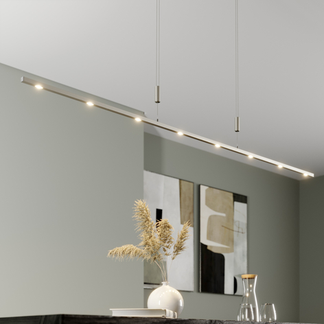 180 cm - slank LED-hengelampe Tolu, dimmbar