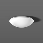 RZB Flat Polymero LED ceiling light IK10 on/off