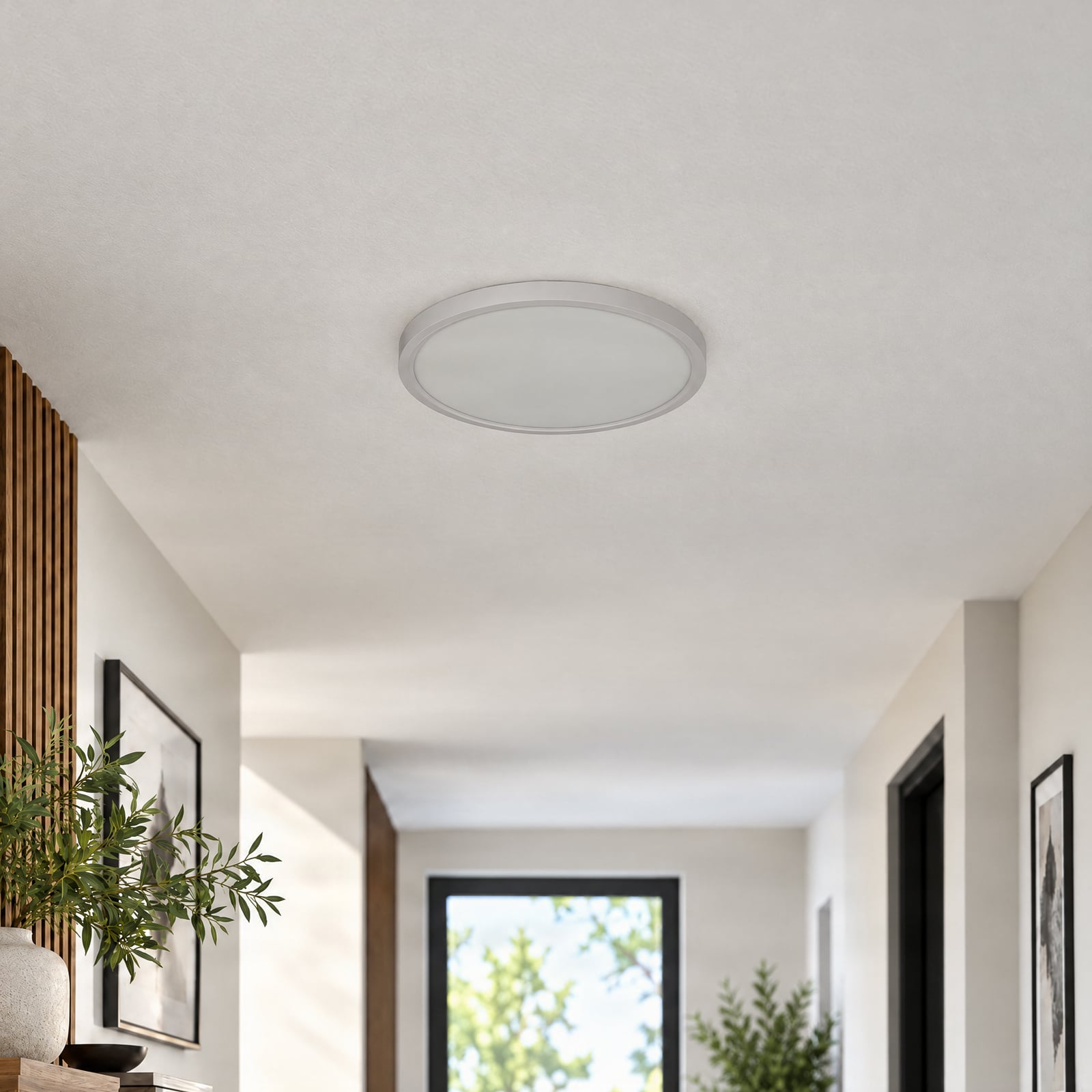 Plafón LED Lindby Pravin, Ø 40 cm, CCT, blanco Plafón LED Lindby Pravin, Ø 40 cm, CCT, blanco