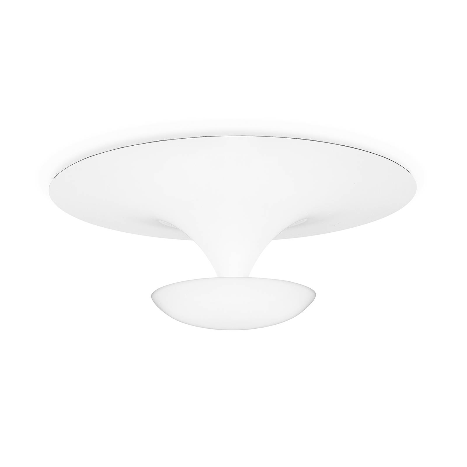 Vibia Funnel - plafondlamp 50 cm, wit mat