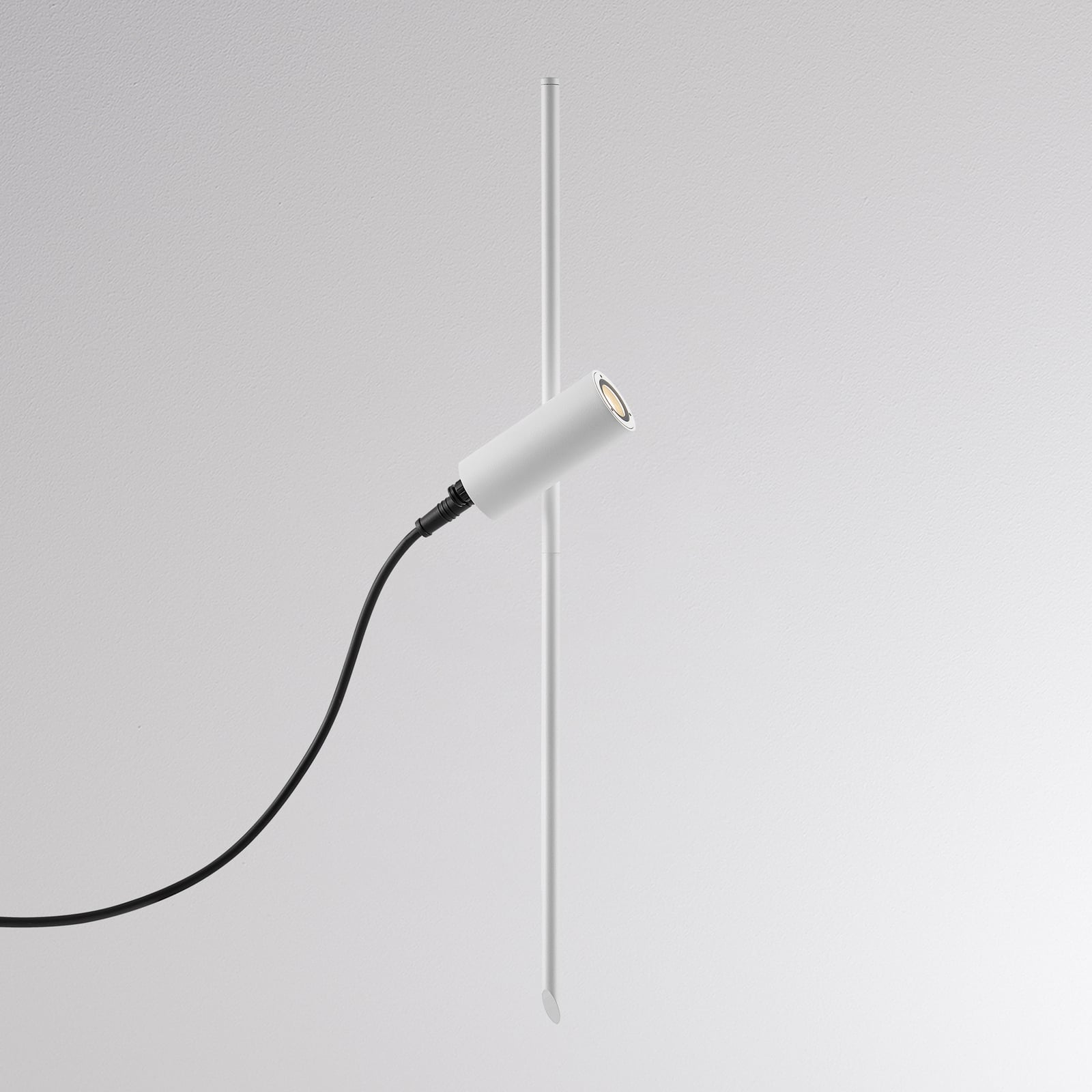 LED-lampe med jordspyd, sæt CHOPA II, hvid, CCT, IP65, metal LED-lampe med jordspyd, sæt CHOPA II, hvid, CCT, IP65, metal