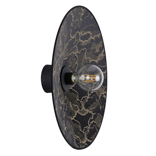 Candeeiro de parede Gatsby kumo preto Ø 50 cm - MARKET SET