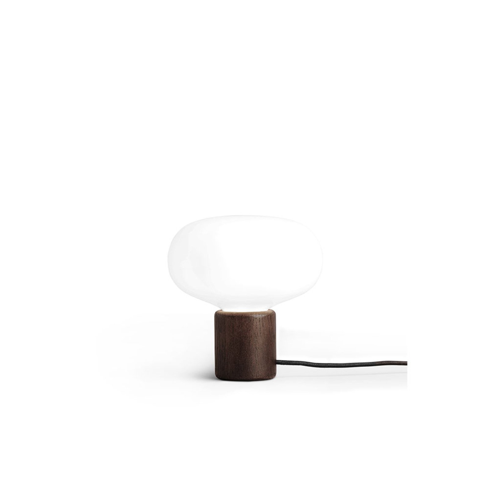 Karl-Johan Table Lamp Smoked Oak - New Works