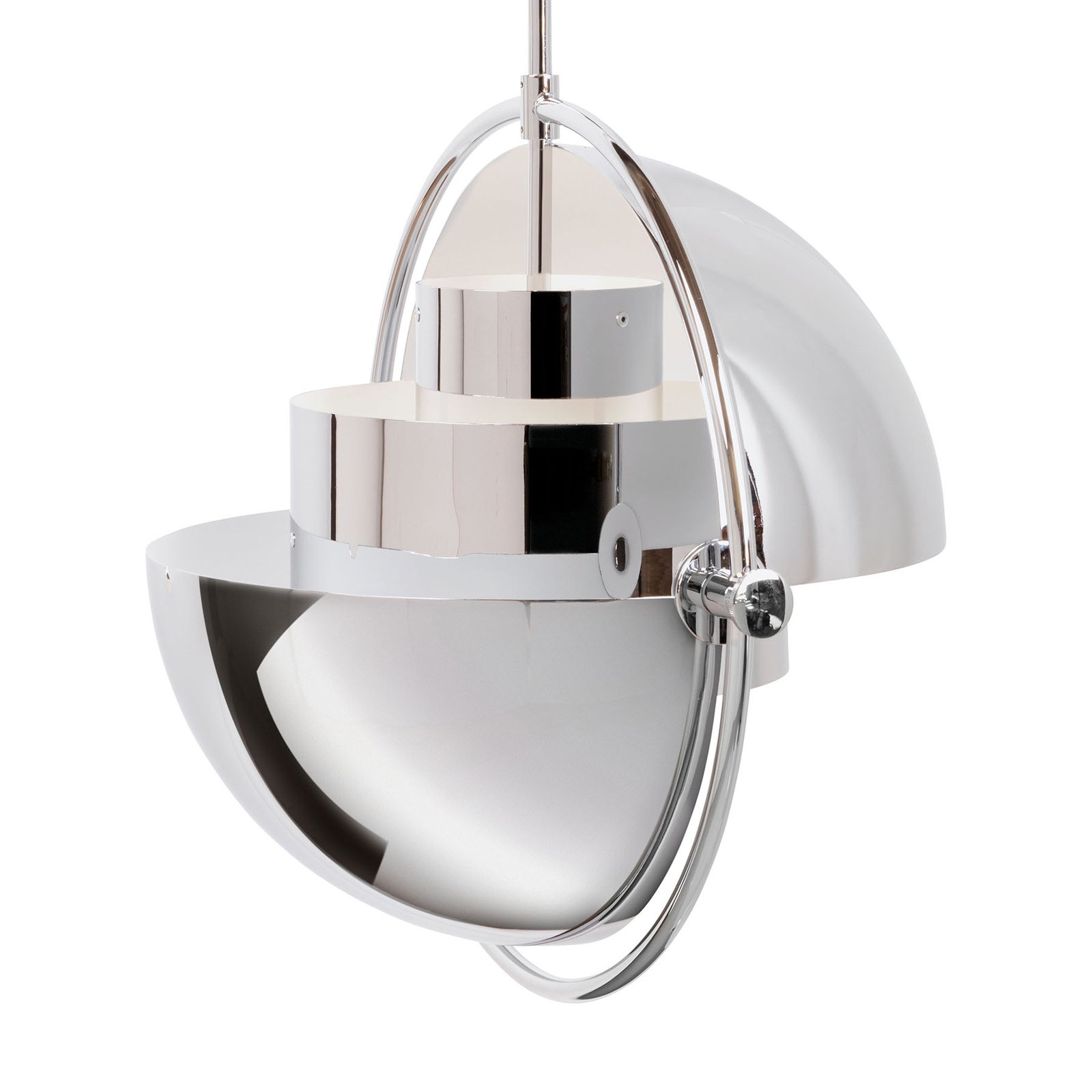 Multi-Lite Závěsné Světlo ø36 Chrome/Chrome - GUBI