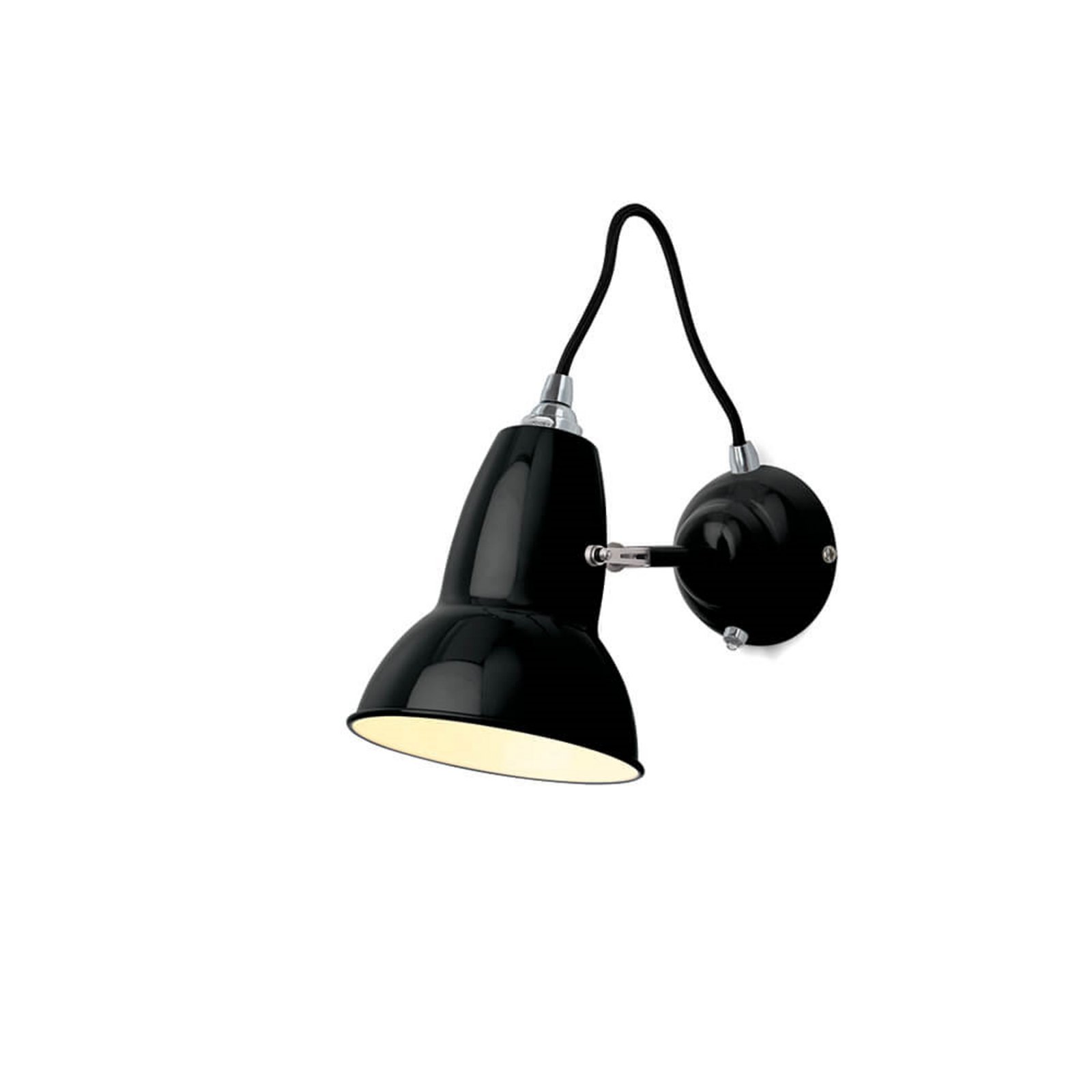 Original 1227 Aplică de Perete Jet Black - Anglepoise