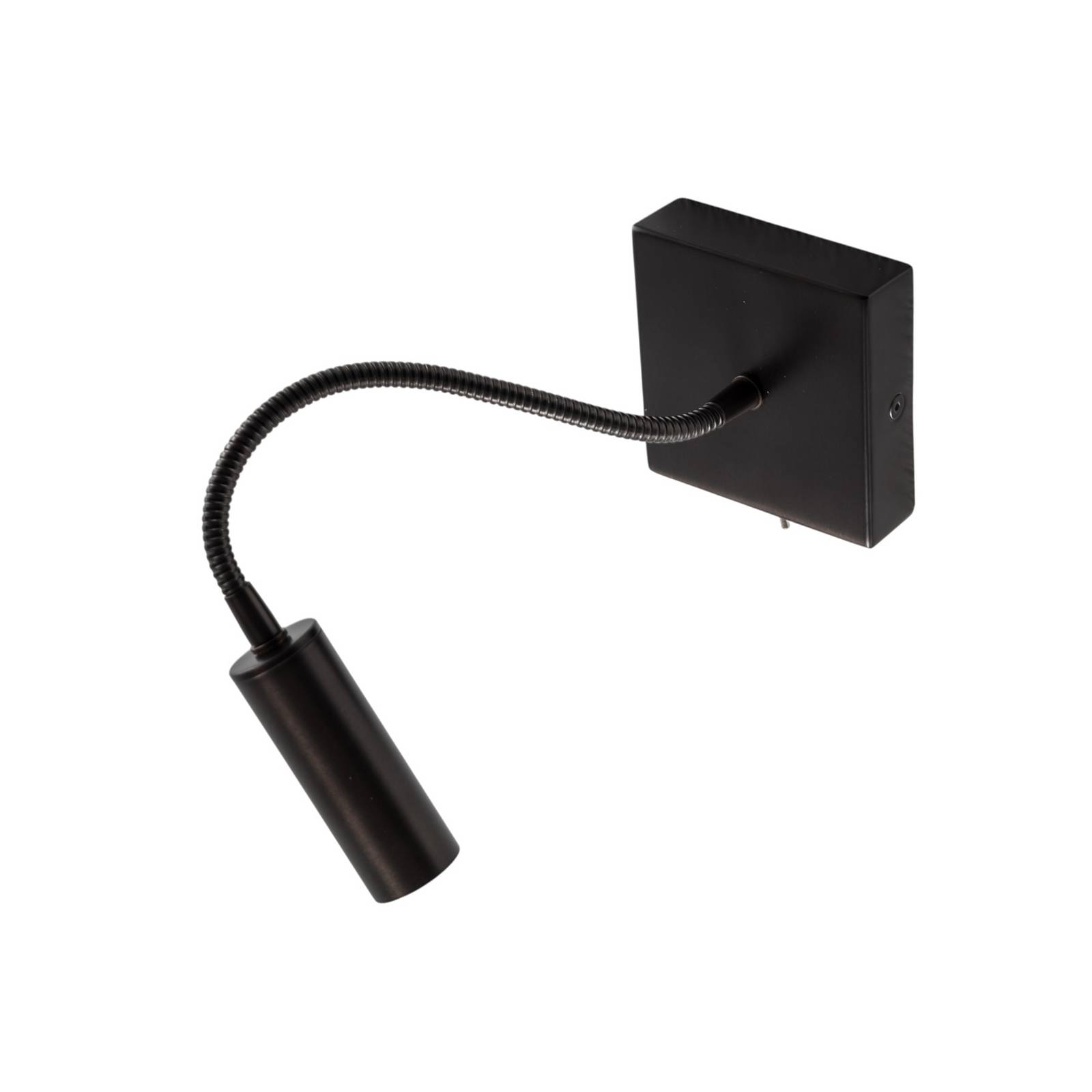 Argon Applique murale Ojos, anthracite, lampe de lecture, réglable, 33 cm, G9