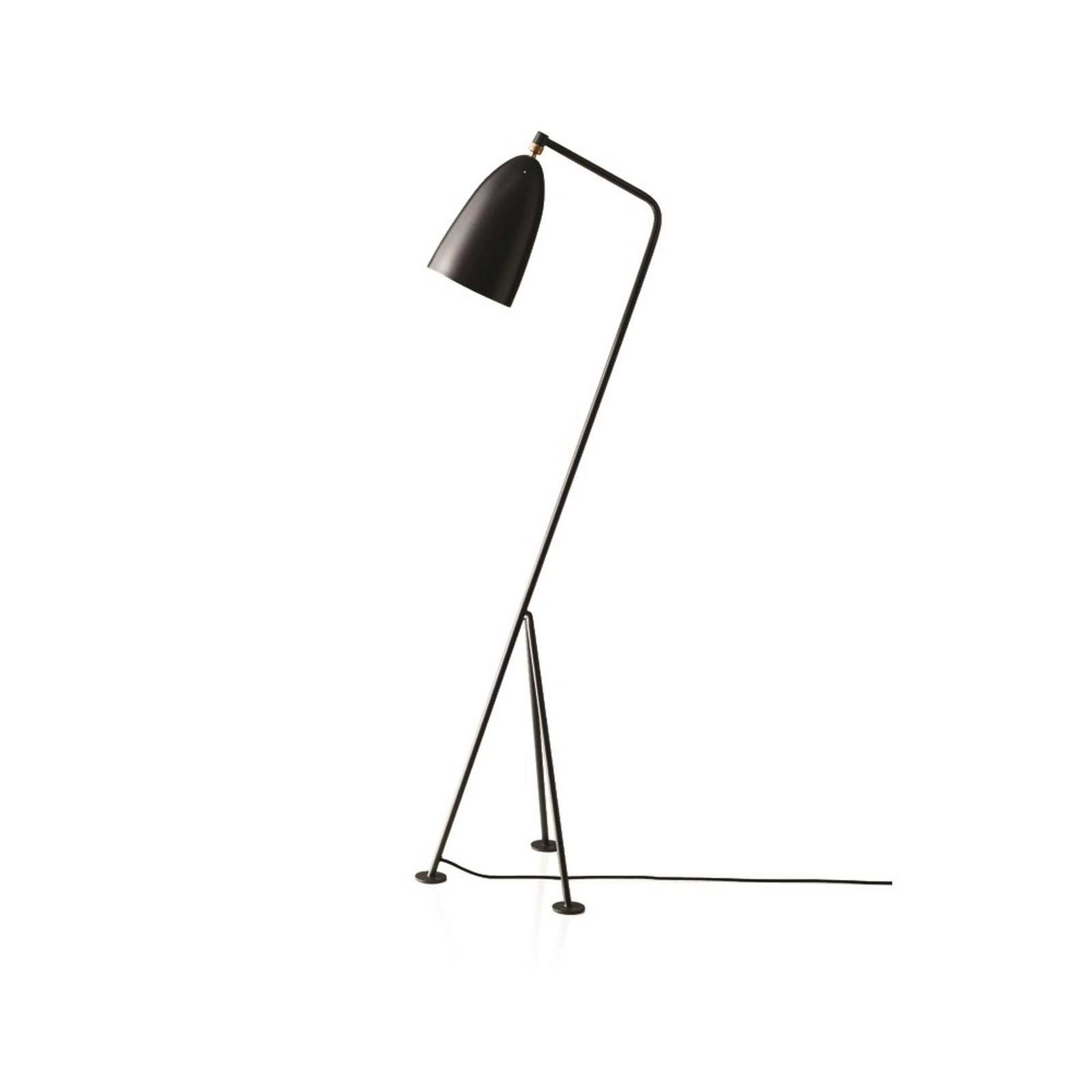 Gräshoppa Floor Lamp Anthracite Grey - GUBI