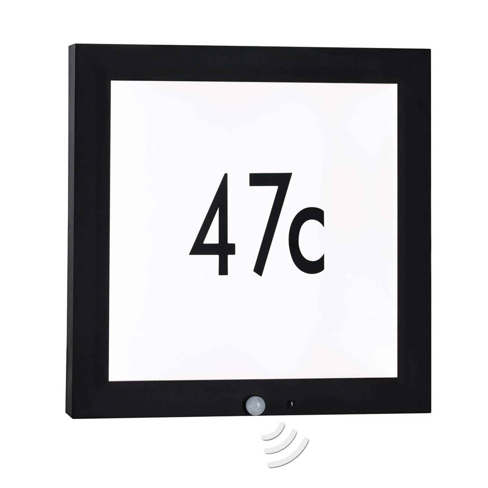 Paulmann Panel outdoor wall lamp sensor 40x40 cm