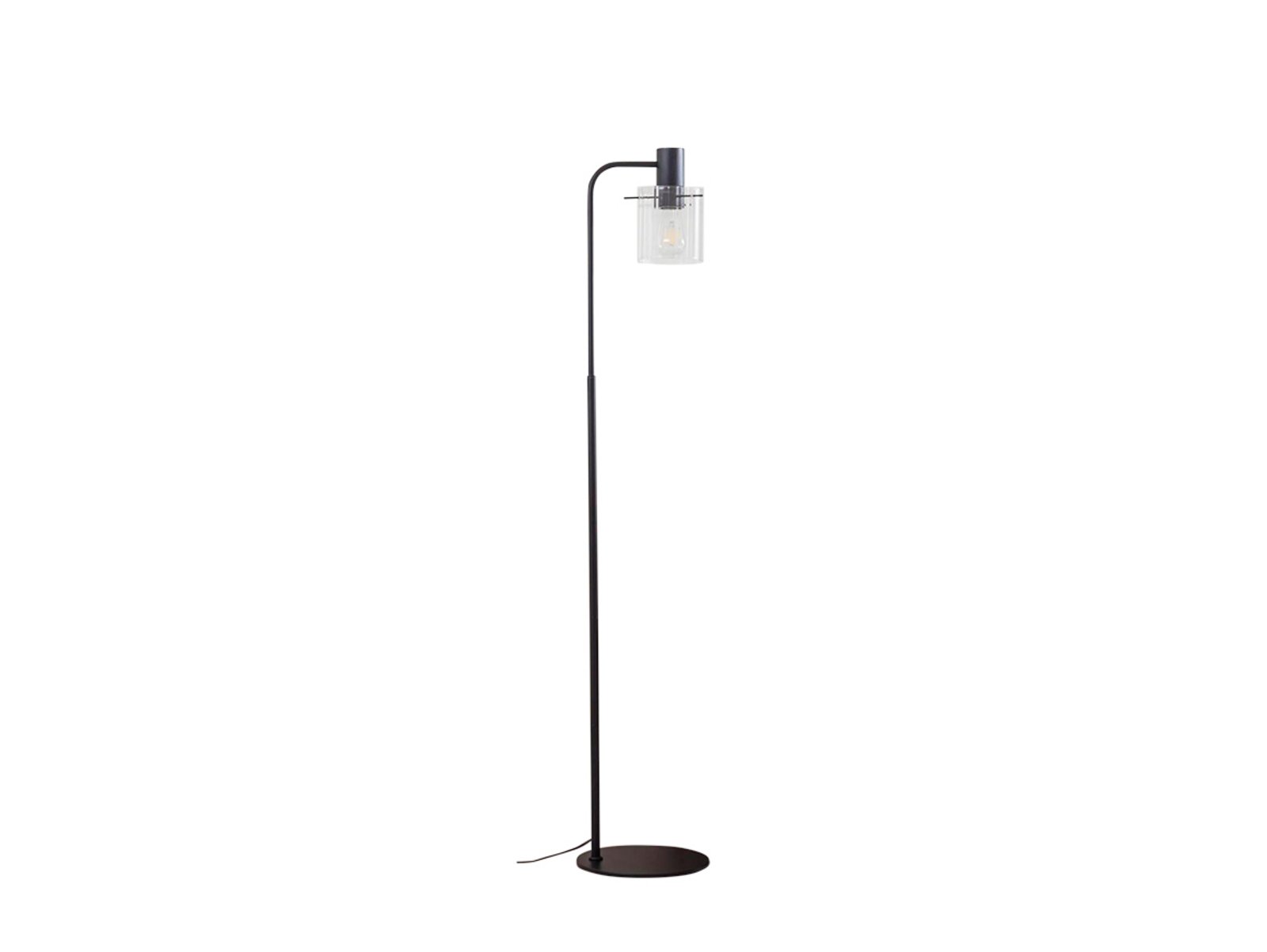 Eirian Golvlampa Clear/Black - Lucande