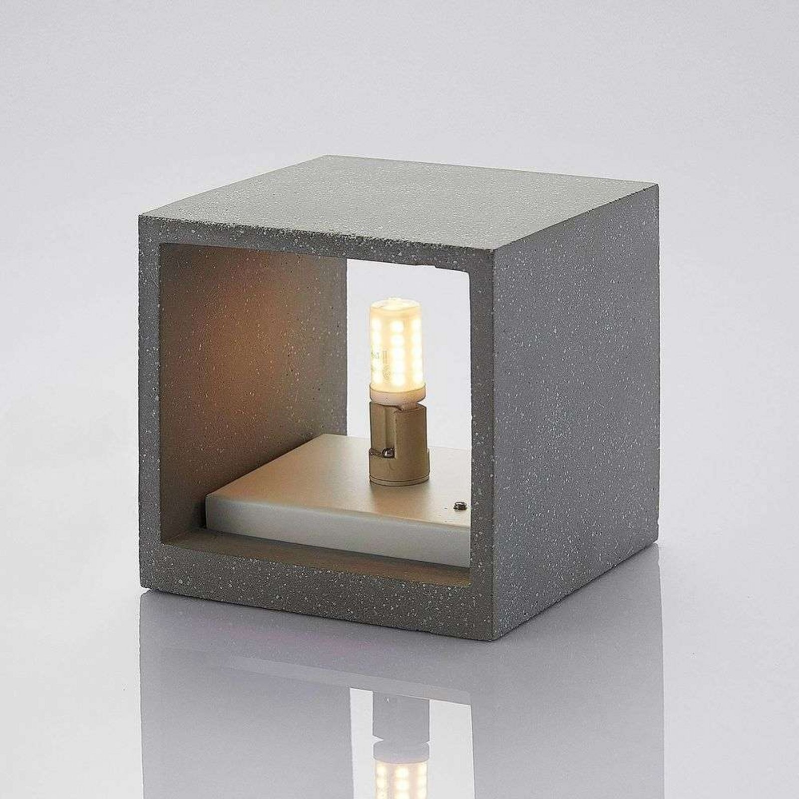 Nellie LED Applique Murale L11,5 Concrete - Lindby