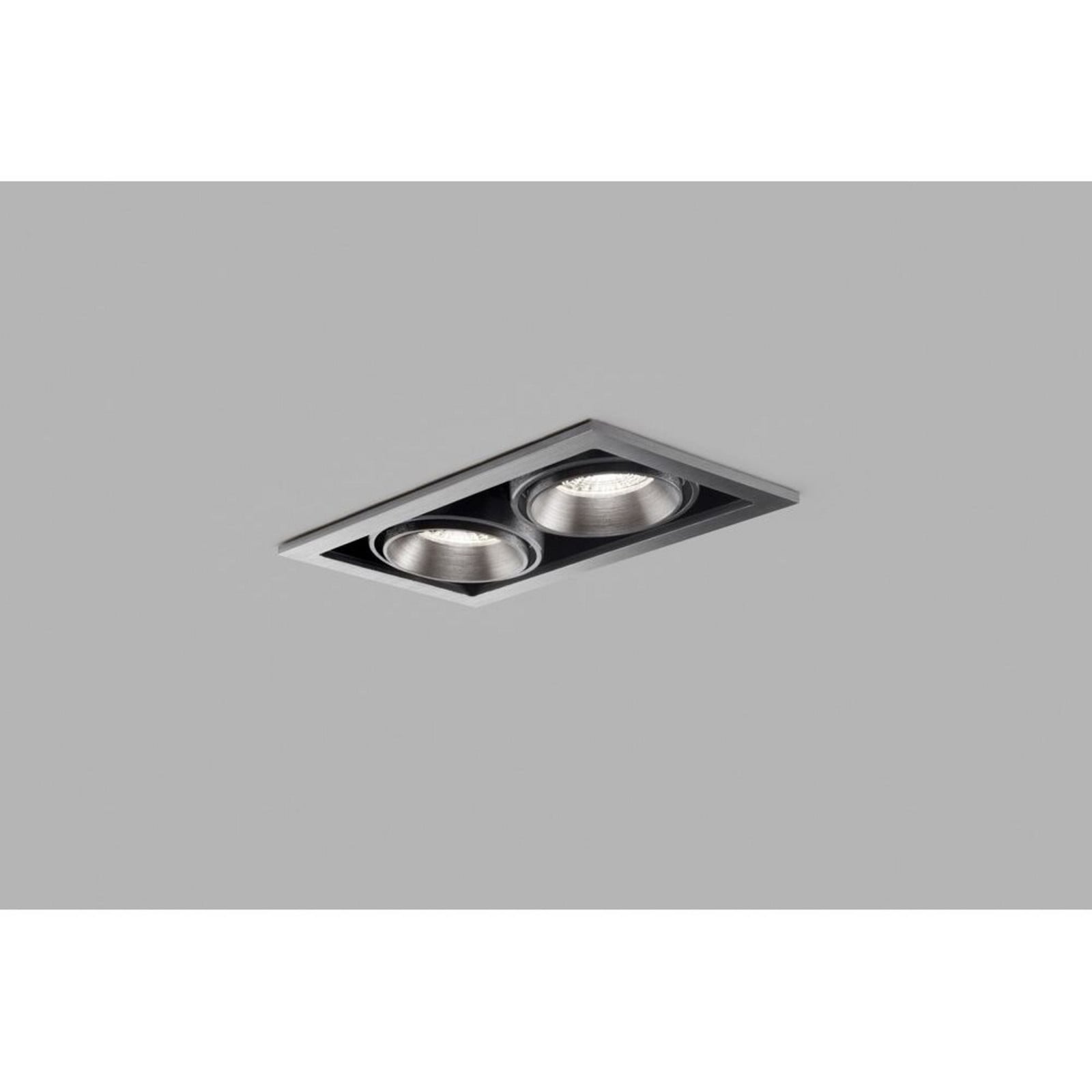 Ghost +2 Indbygningsspot 18W 2700/3000K Titanium LIGHT-POINT - Stue - Metal
