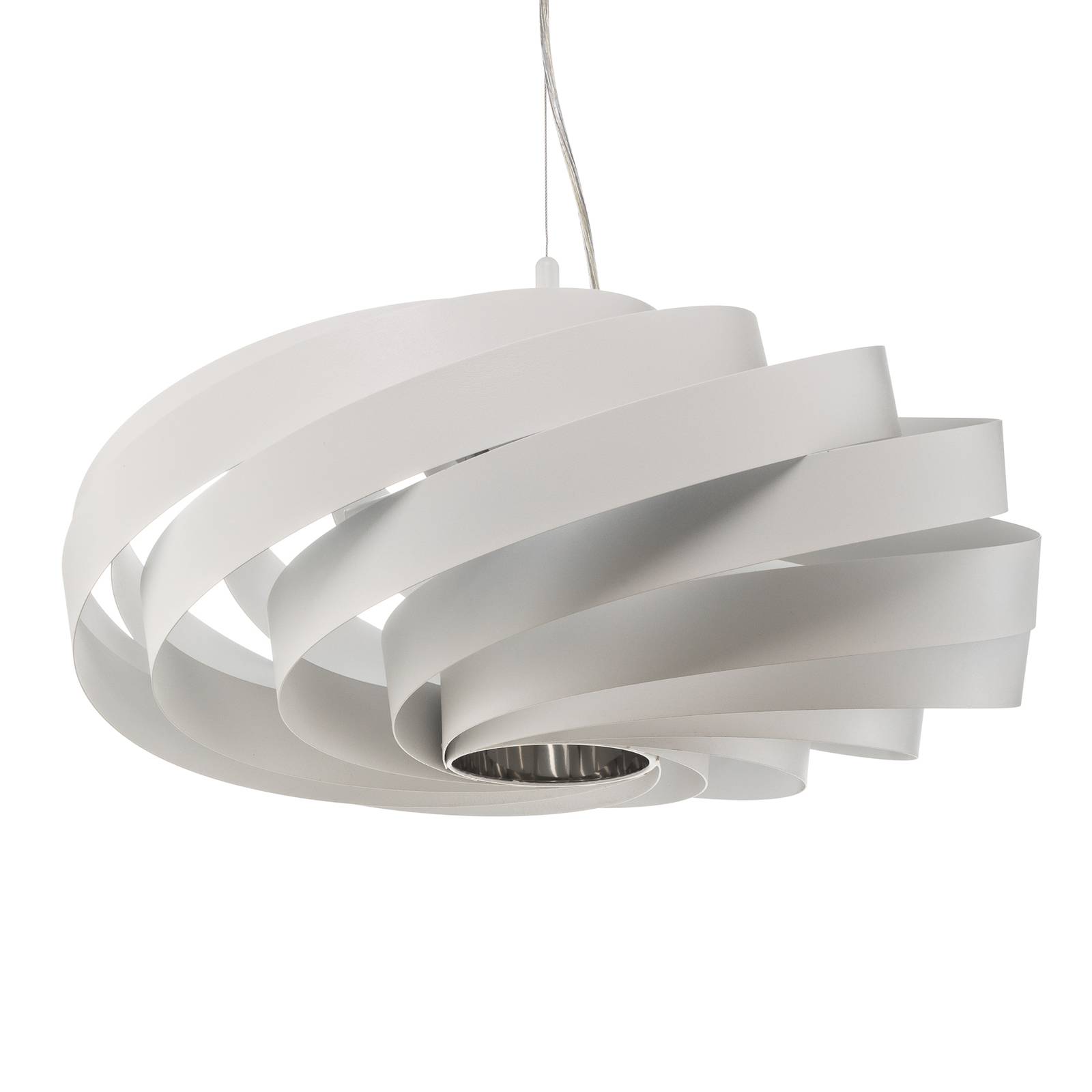 Lampa wisząca Vento, biała