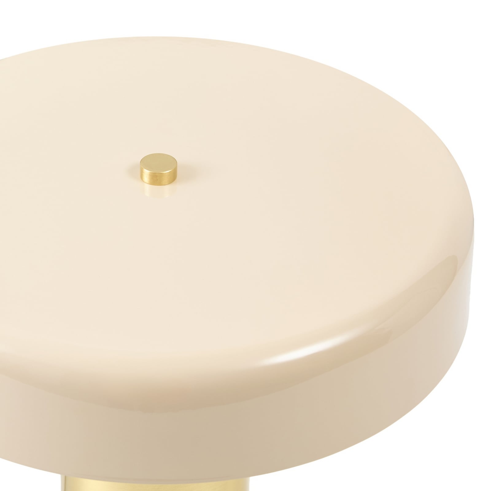 Bordlampe, 33 cm, messing/beige, 2 x E14, metall – Nola Bordlampe, 33 cm, messing/beige, 2 x E14, metall – Nola