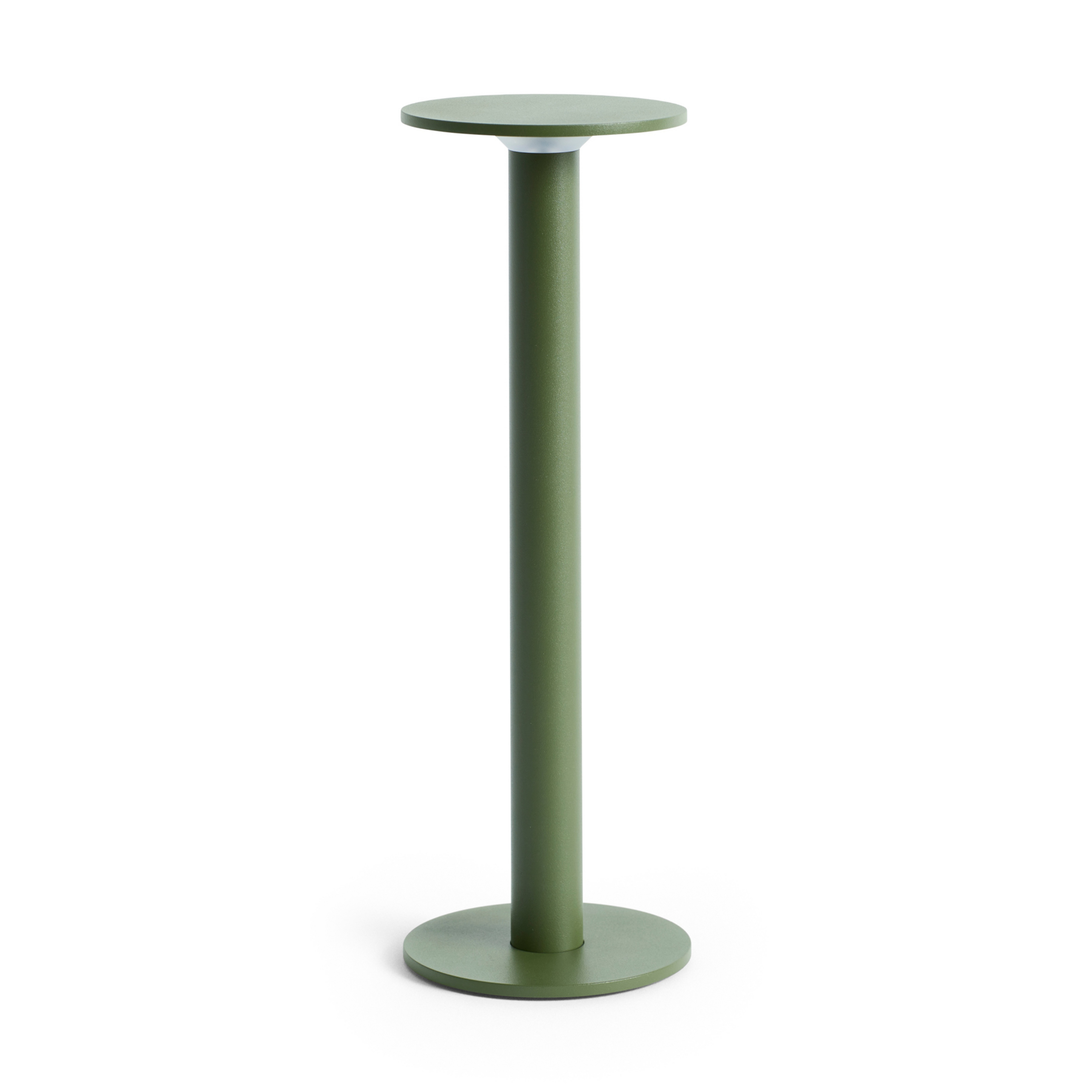 Lampe à poser LED rechargeable HOST PORTABLE, vert olive 30 cm IP44 - HAY