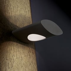 Aplique LED para exterior Katun con up & downlight