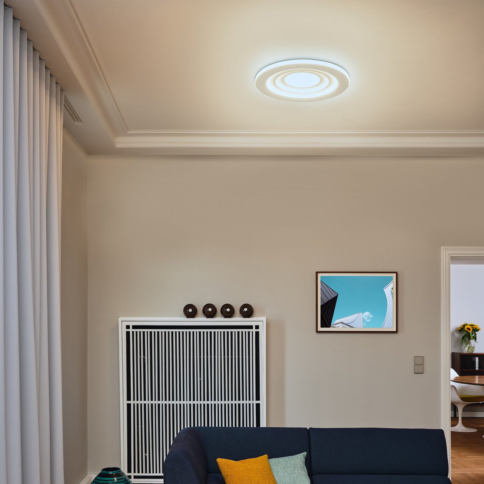 Lampa sufitowa LED OSRAM ORBIS SPIRAL LOOP 51 cm biała Sidelight