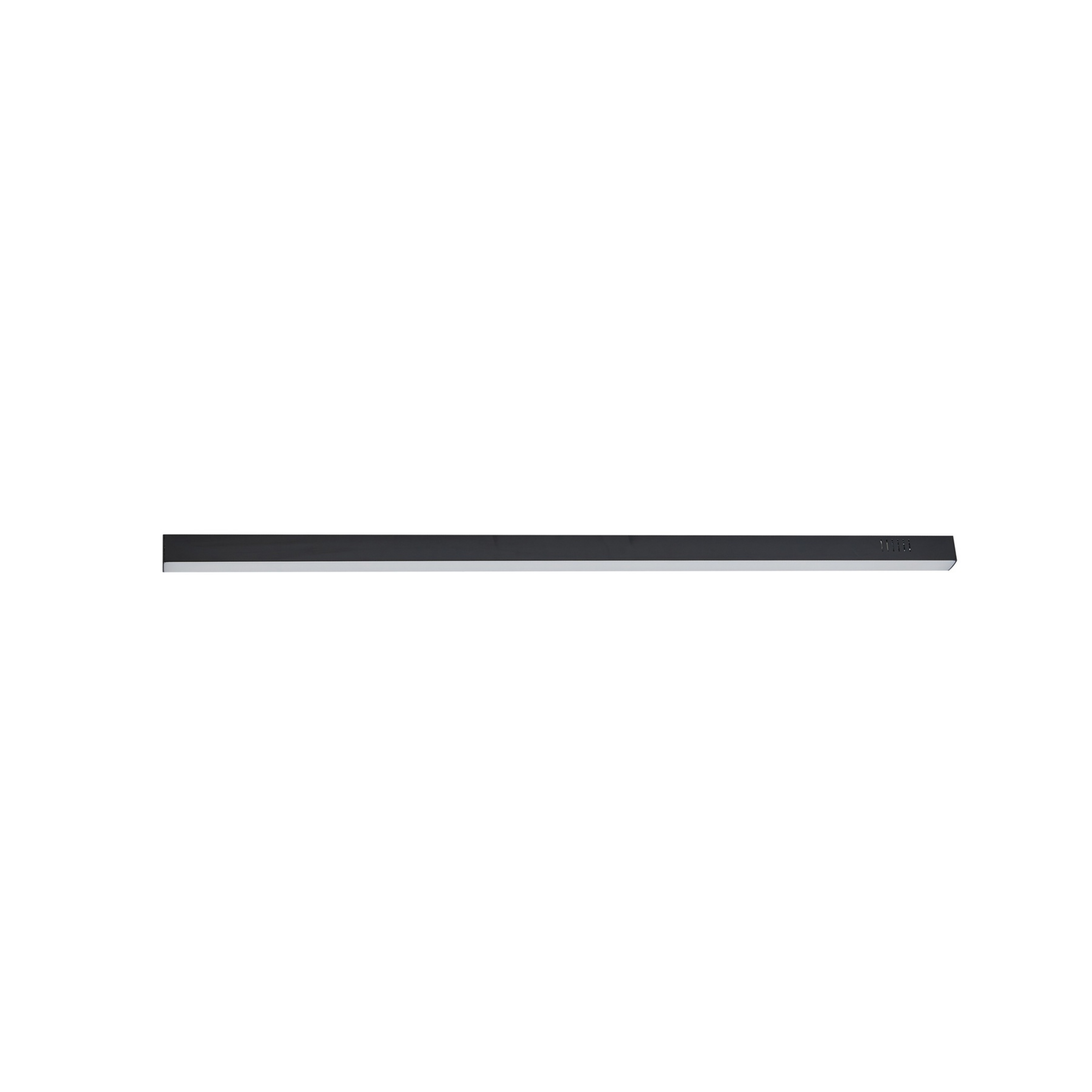 Plafonnier LED Teniona noir - Lucande