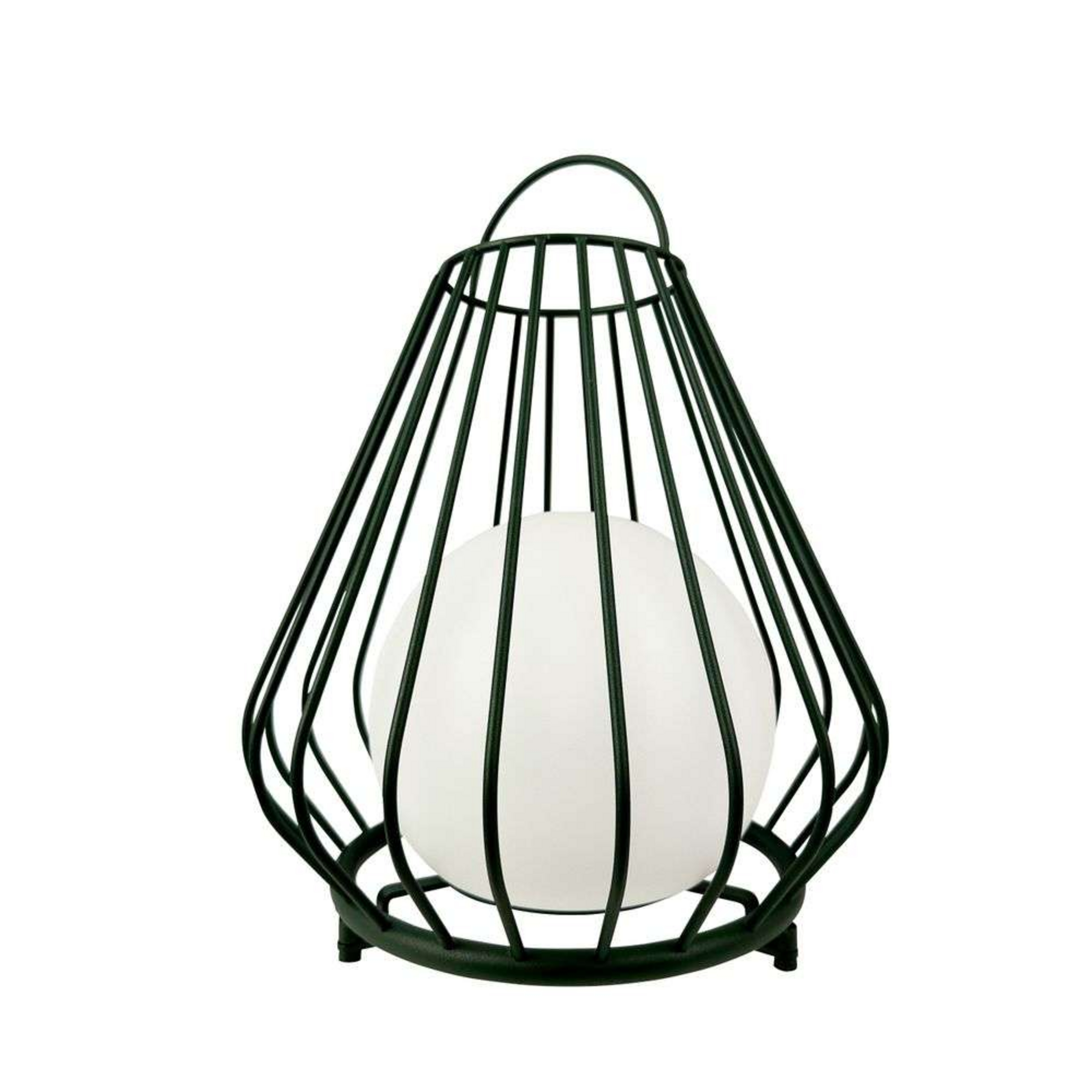 LED batériová lucerna Evesham, Ø 30 cm, zelená, IP54 - Dyberg Larsen