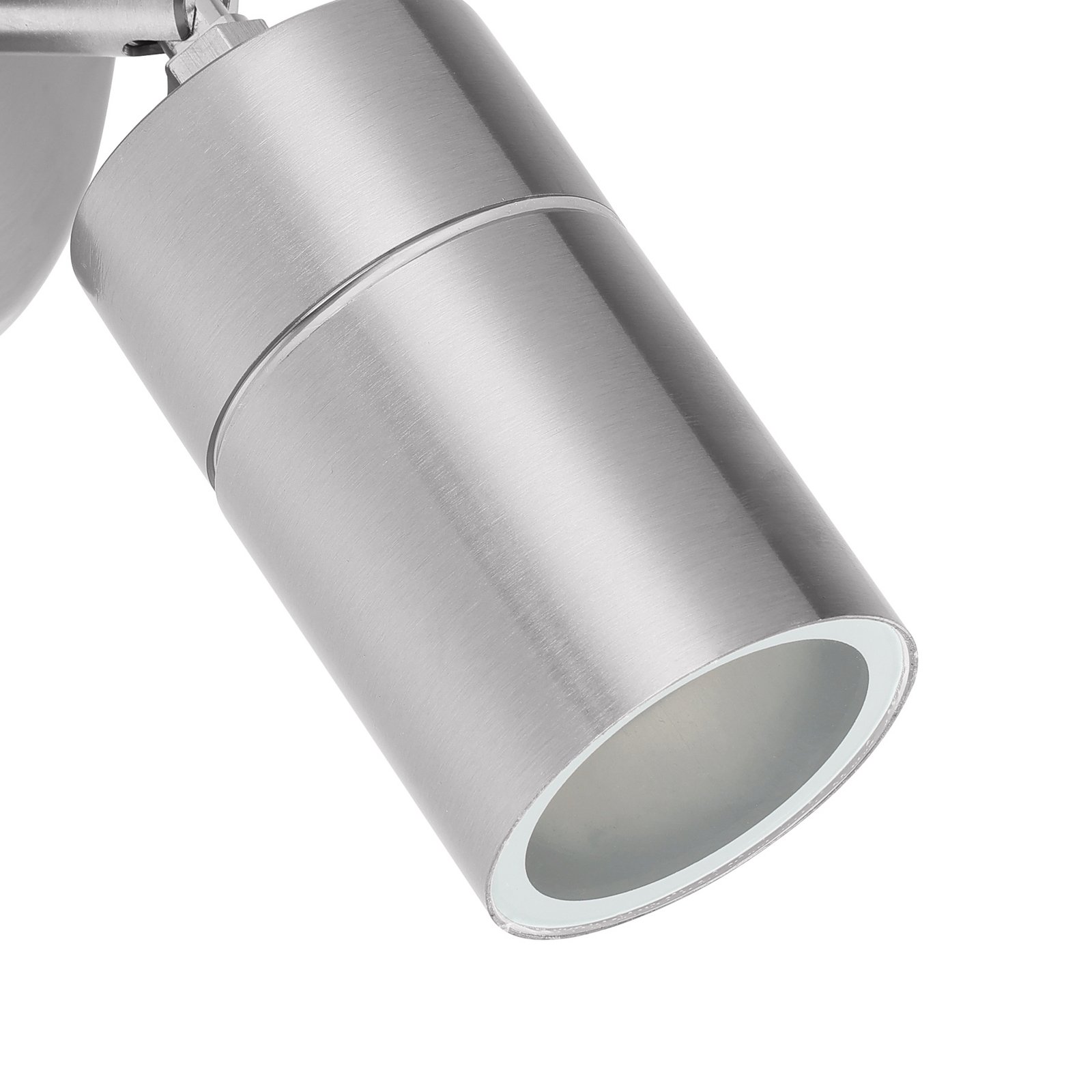 LED-välisvalgustid Stockholm, terasekollane, ulatus 10 cm