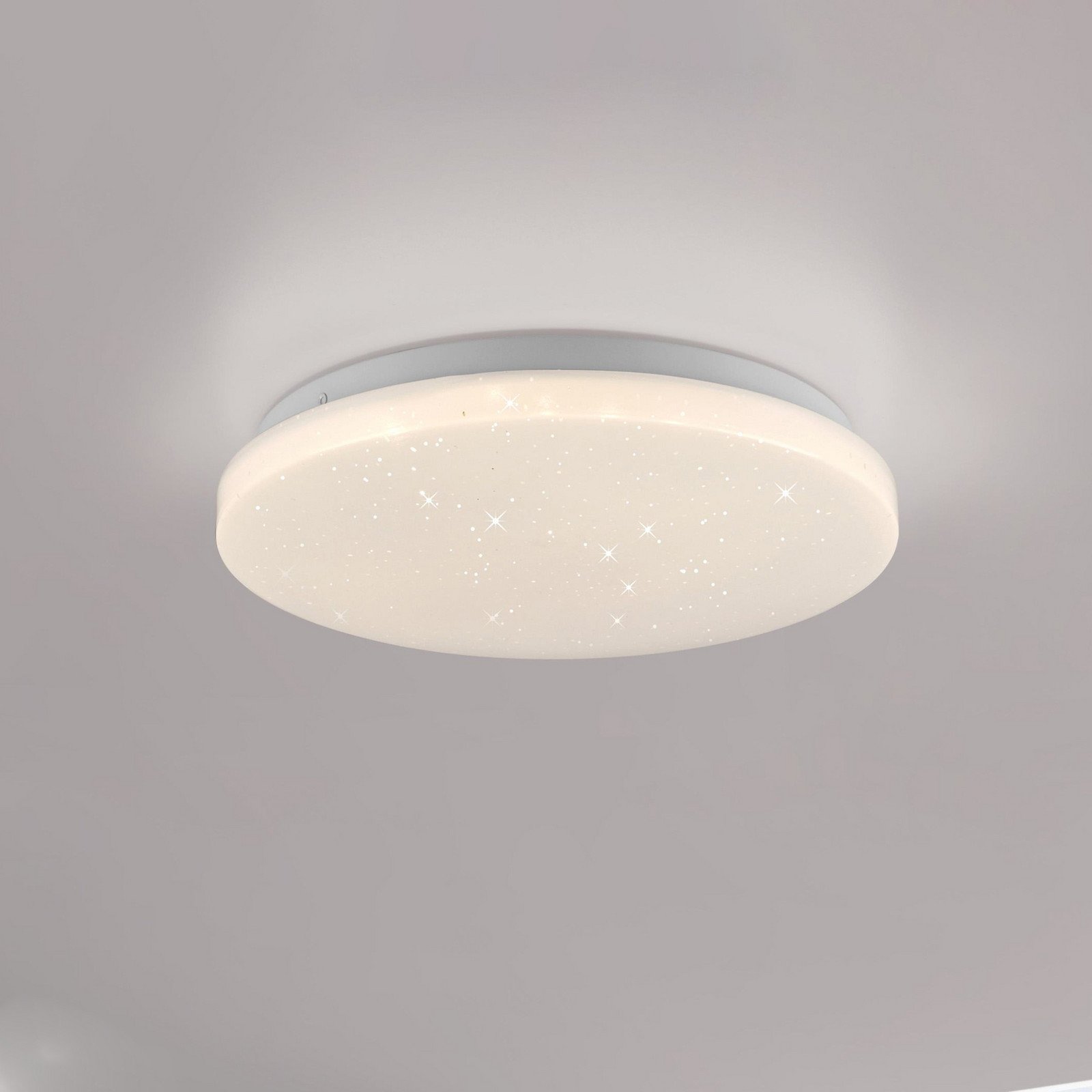 JUST LIGHT. Plafonieră LED Uranus plastic 3.000 K - Bucătărie - alb