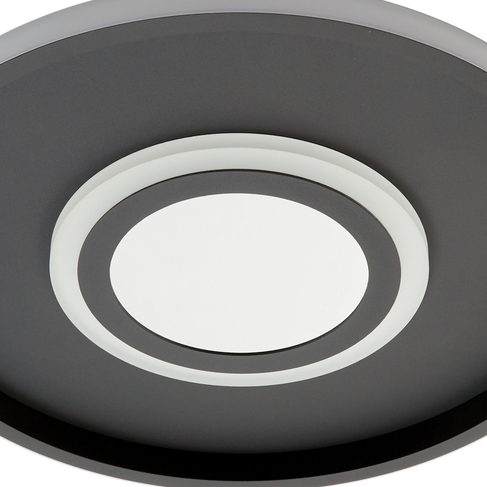 Selian LED Plafonnier Noir/Blanc - Lindby