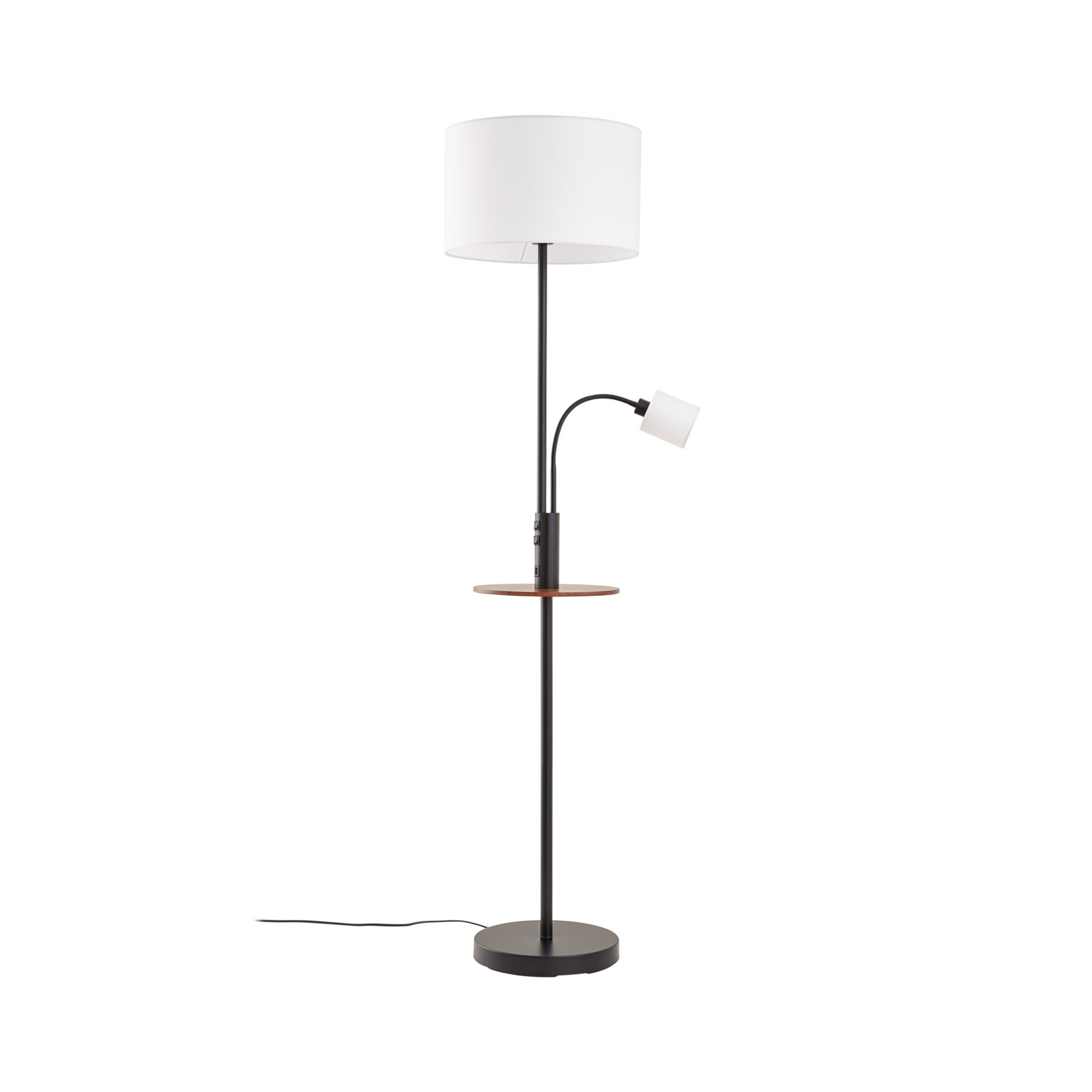 Aovan Lampadaire USB Black - Lindby